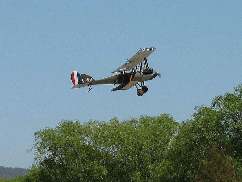 Royal Aircraft Factory BE2e/12a -electric scale kit-4