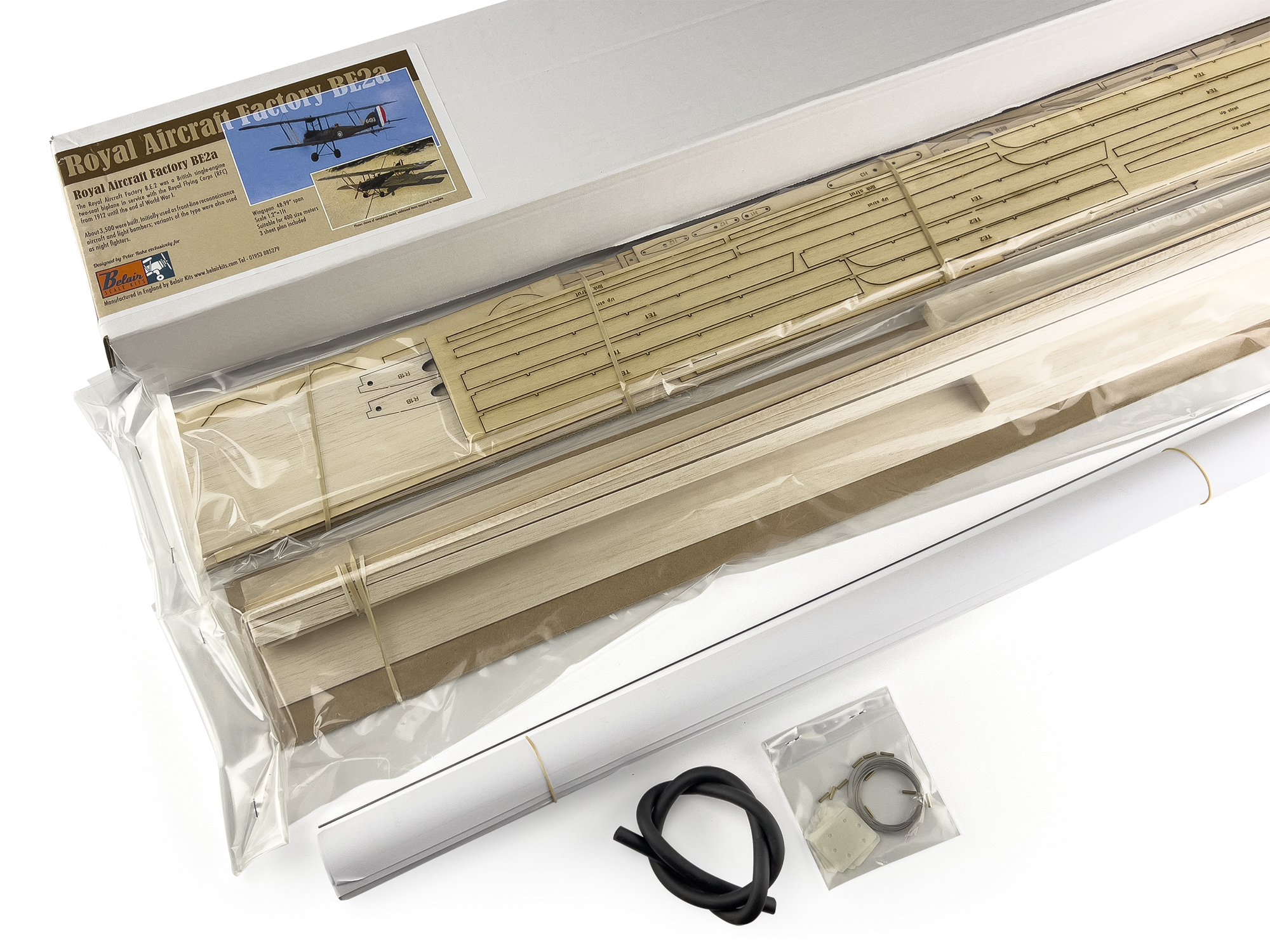 Royal Aircraft Factory BE2e/12a -electric scale kit-7