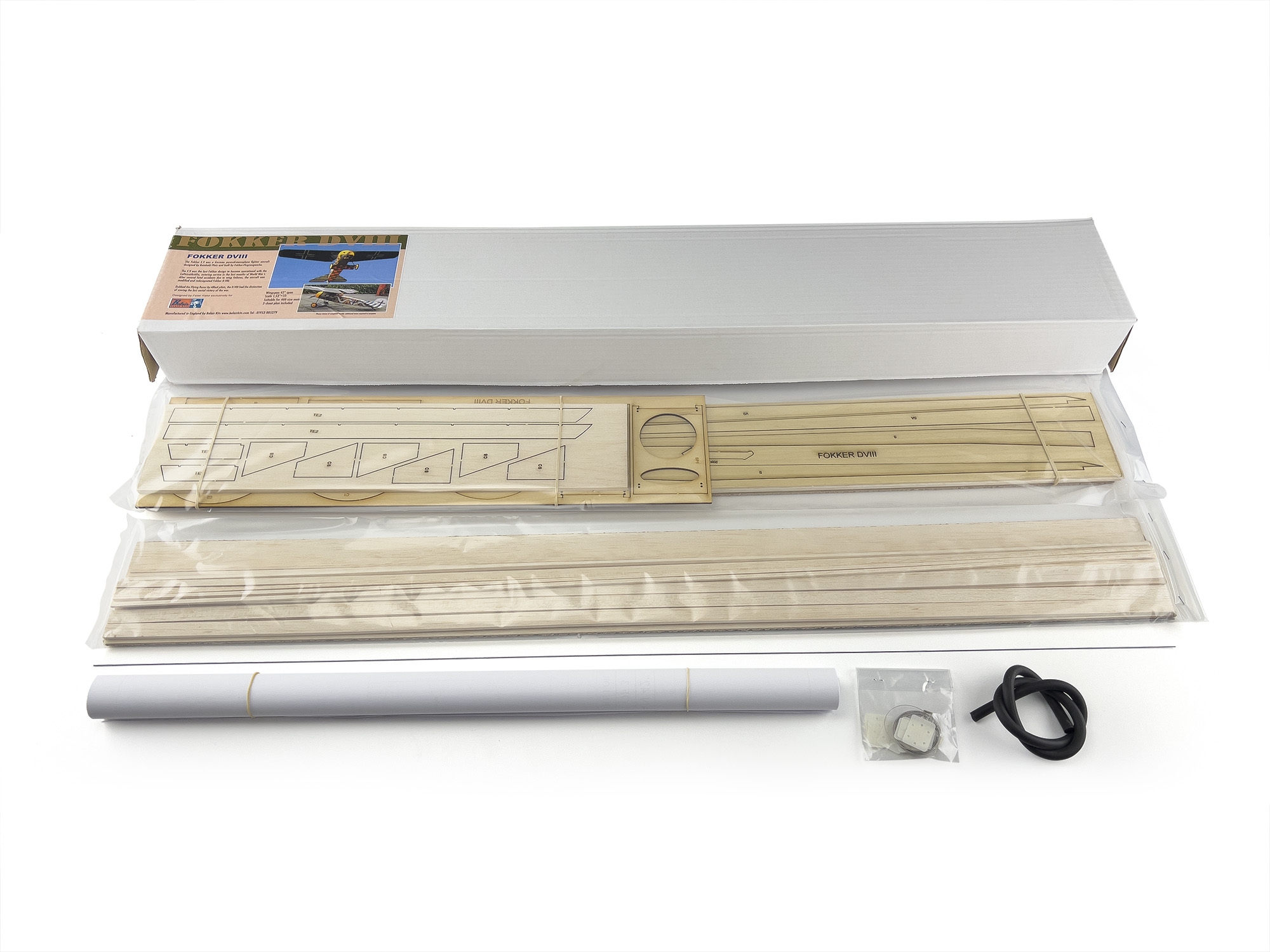 Fokker DVIII - electric scale kit-5