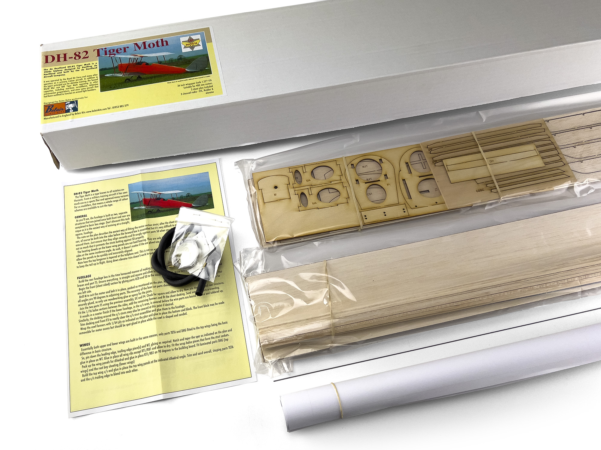 DH82 Tiger Moth -electric scale kit-4