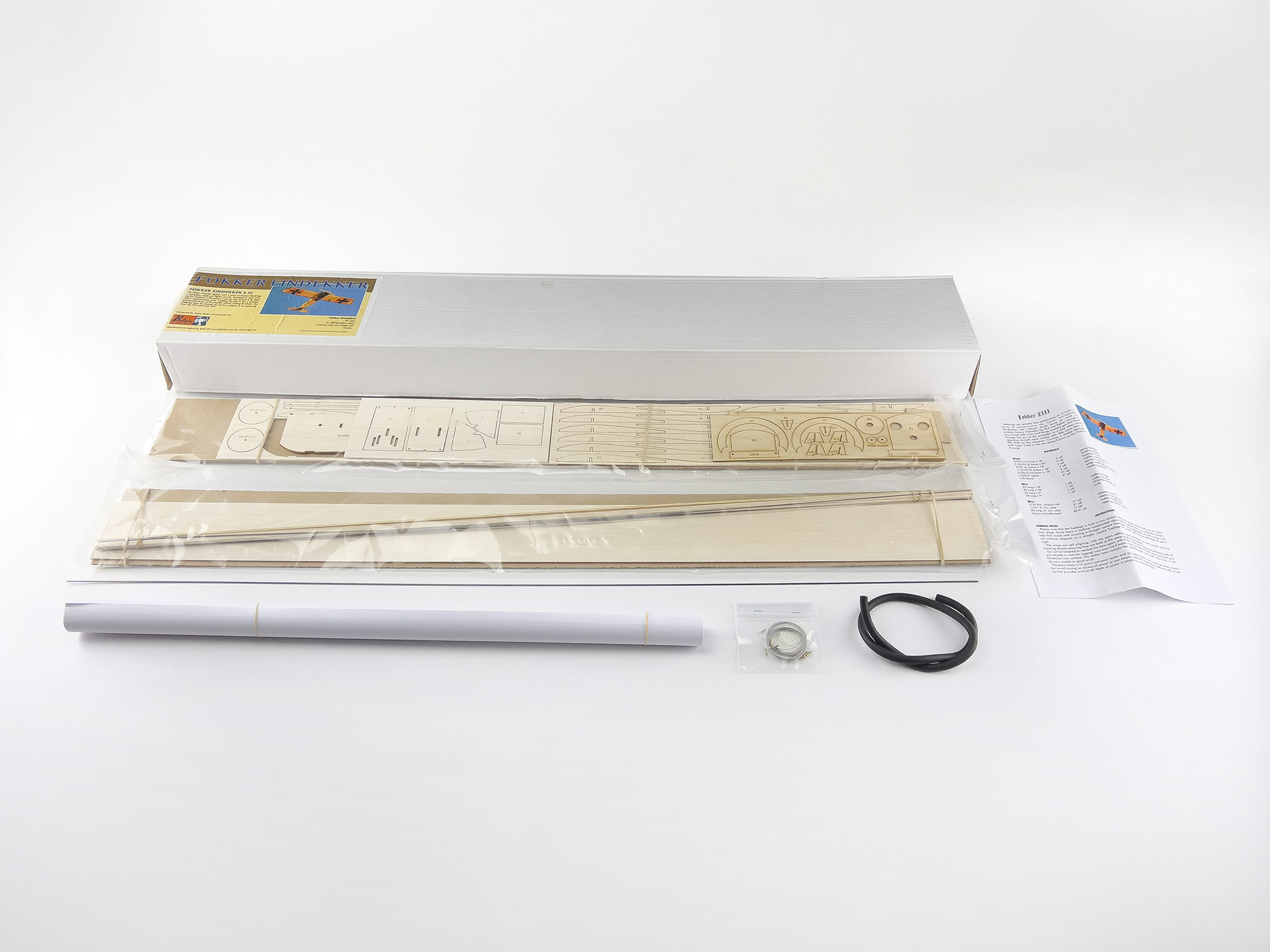 Fokker E-111 Eindekker - electric scale kit-4