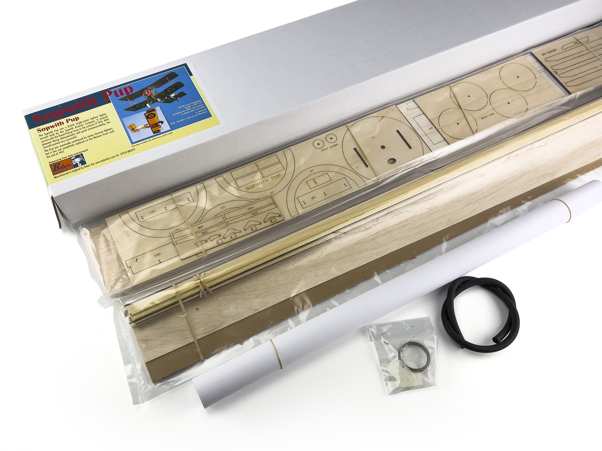 Sopwith Pup 36"electric scale kit-6