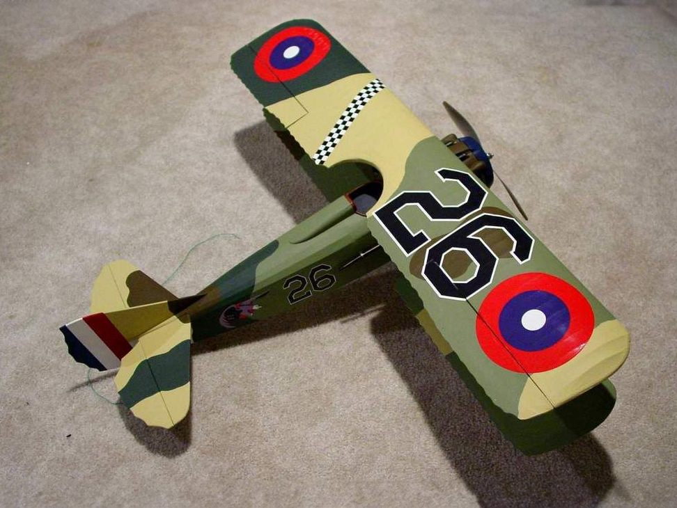 Spad 13 - 36" electric scale kit-2