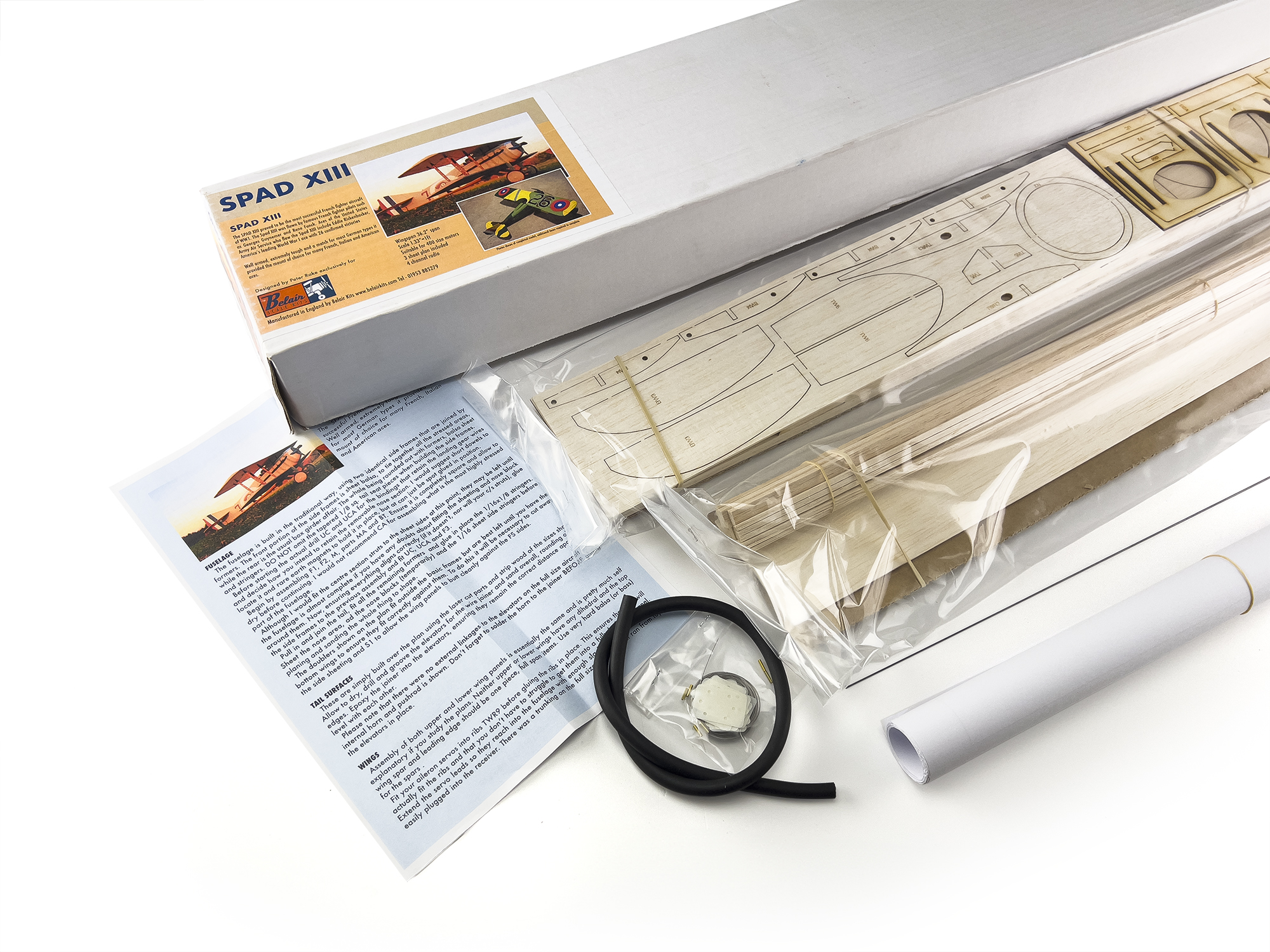 Spad 13 - 36" electric scale kit-8