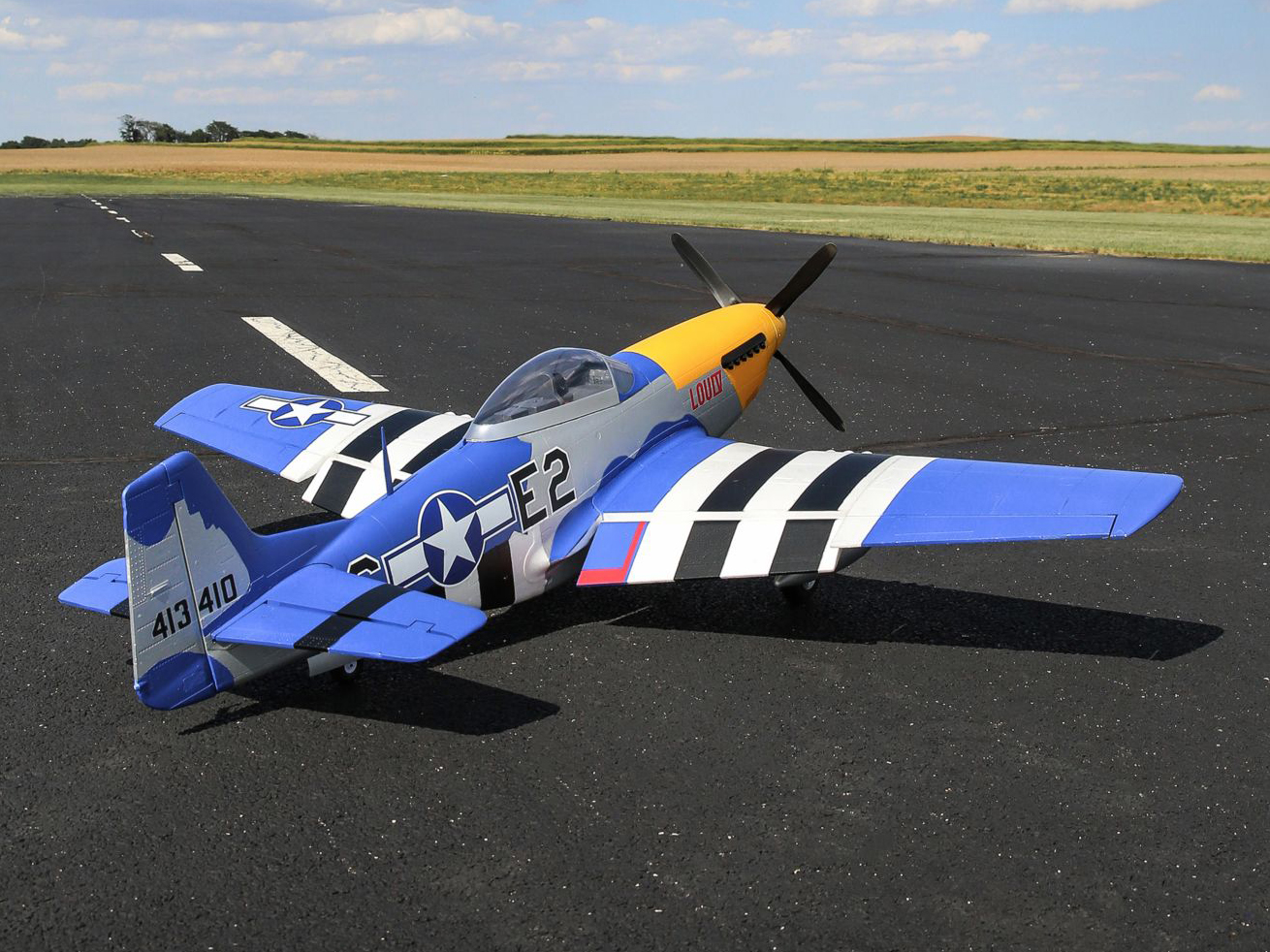 P-51D Mustang 1.5m BNF Basic-14