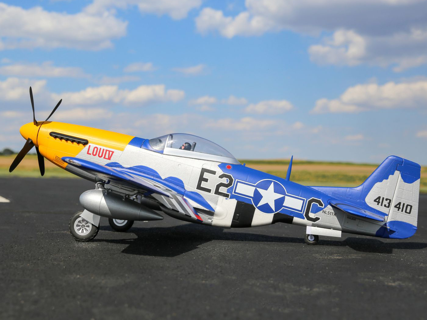 P-51D Mustang 1.5m BNF Basic-18