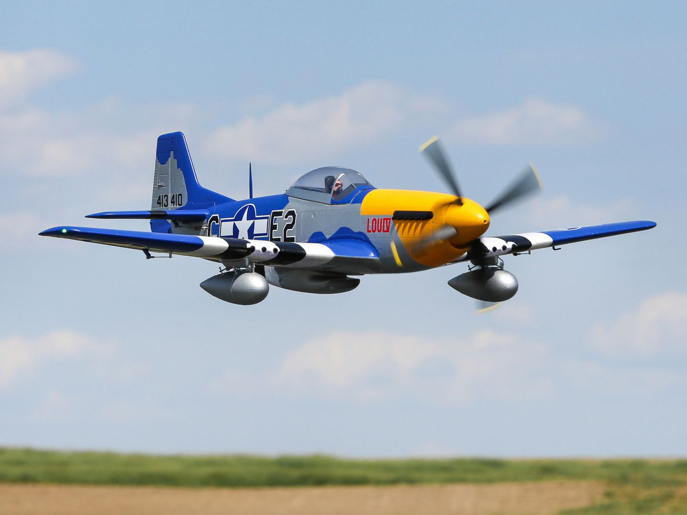 P-51D Mustang 1.5m BNF Basic-22