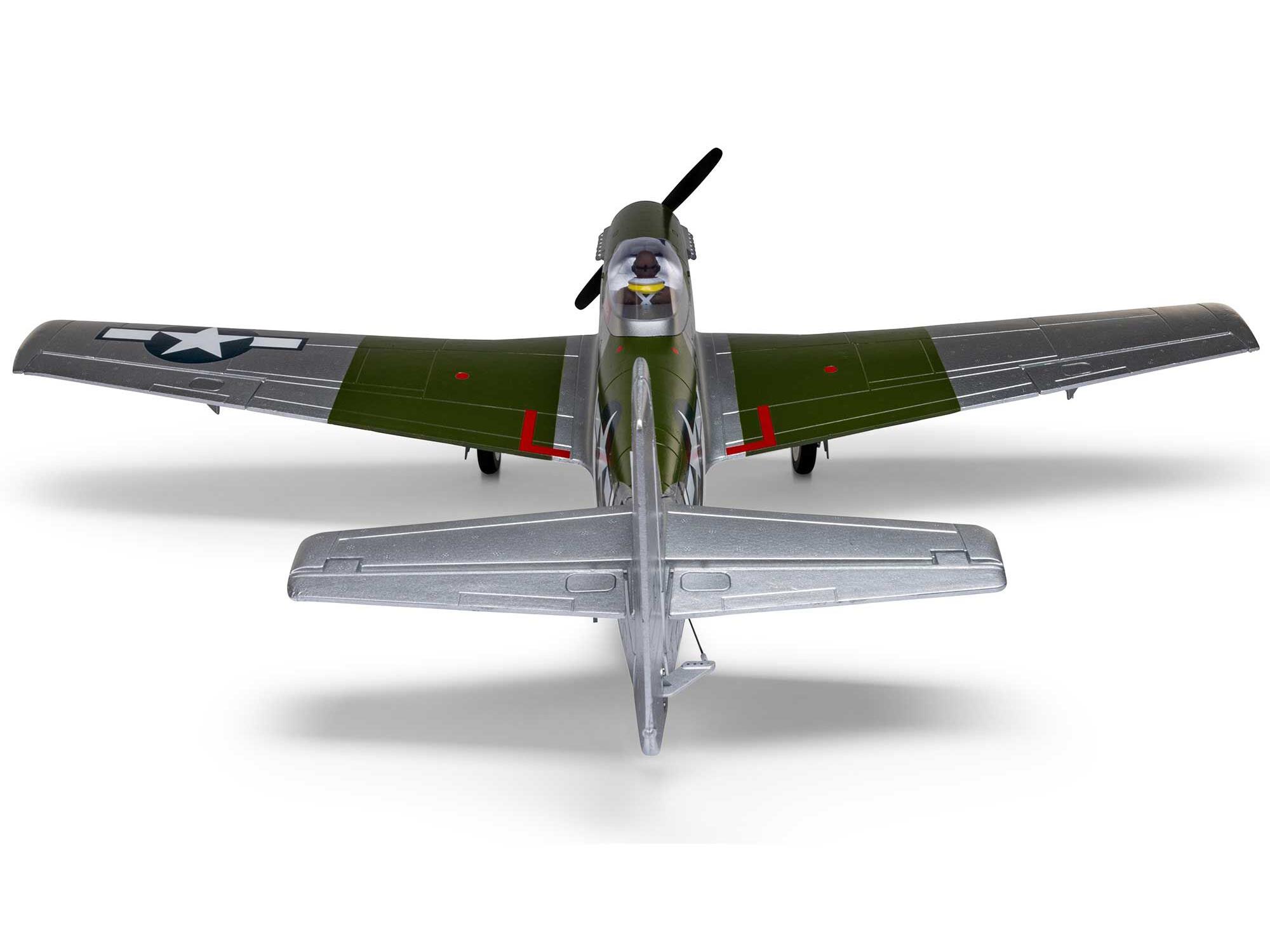 P-51D Mustang 1.0m BNF Basic with AS3X+ and SAFE Select-6