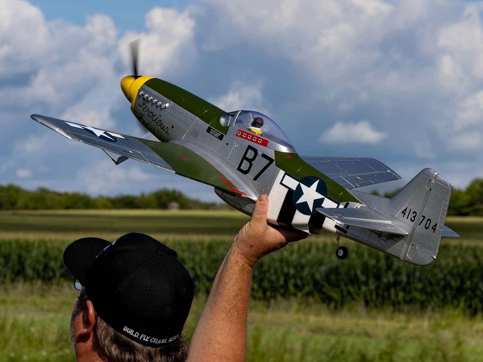 P-51D Mustang 1.0m BNF Basic with AS3X+ and SAFE Select-20