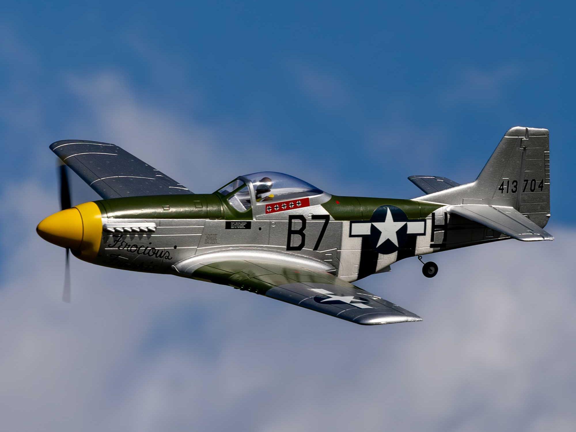 P-51D Mustang 1.0m BNF Basic with AS3X+ and SAFE Select-21