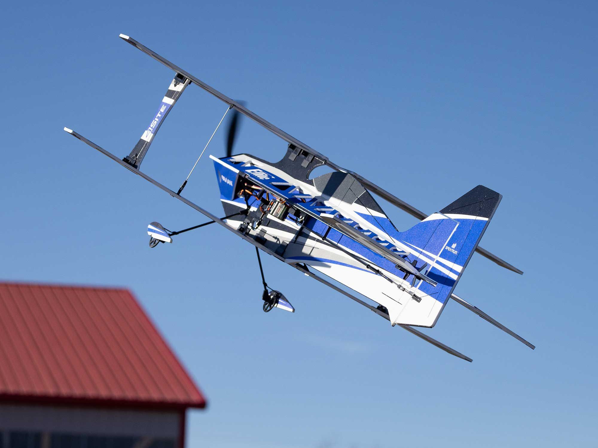 4-Site 3D FF (Flat Foamy) 800mm BNF Basic with AS3X+ & SAFE-19