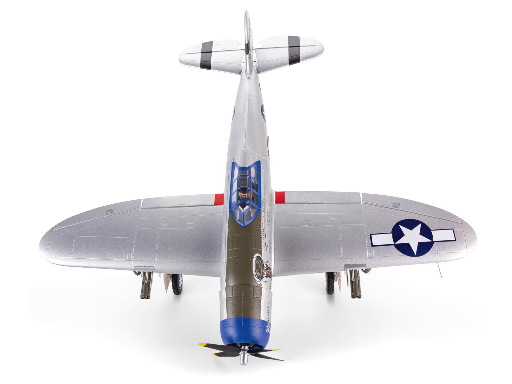 P-47 Razorback 1.2m BNF Basic with AS3X & SAFE Select-9