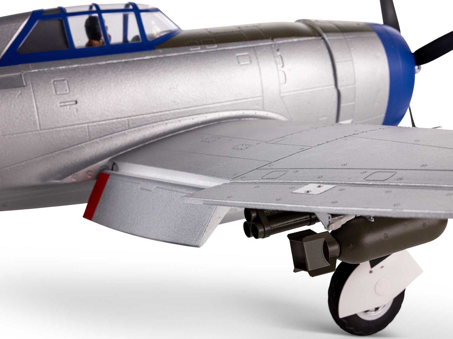 P-47 Razorback 1.2m BNF Basic with AS3X & SAFE Select-10