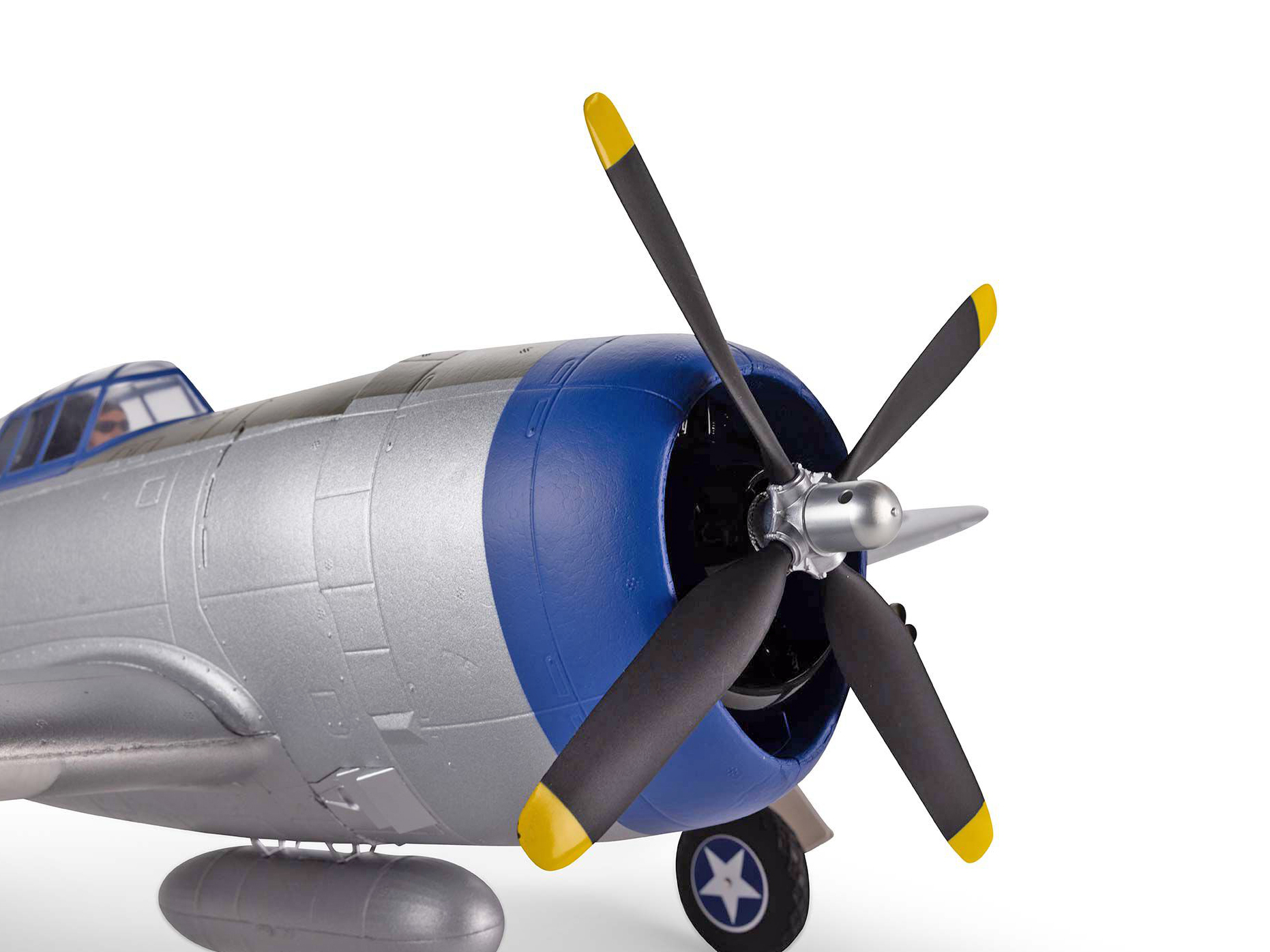 P-47 Razorback 1.2m BNF Basic with AS3X & SAFE Select-14