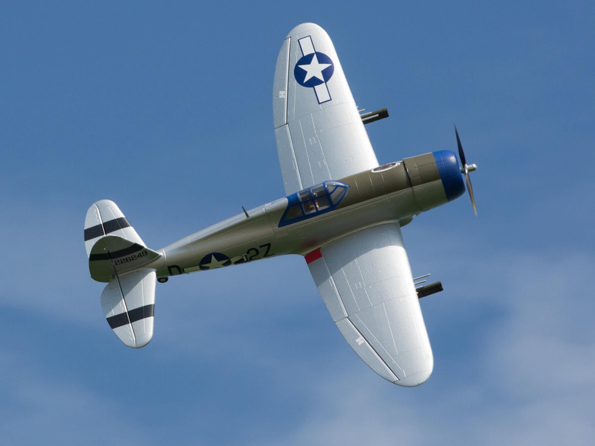 P-47 Razorback 1.2m BNF Basic with AS3X & SAFE Select-18