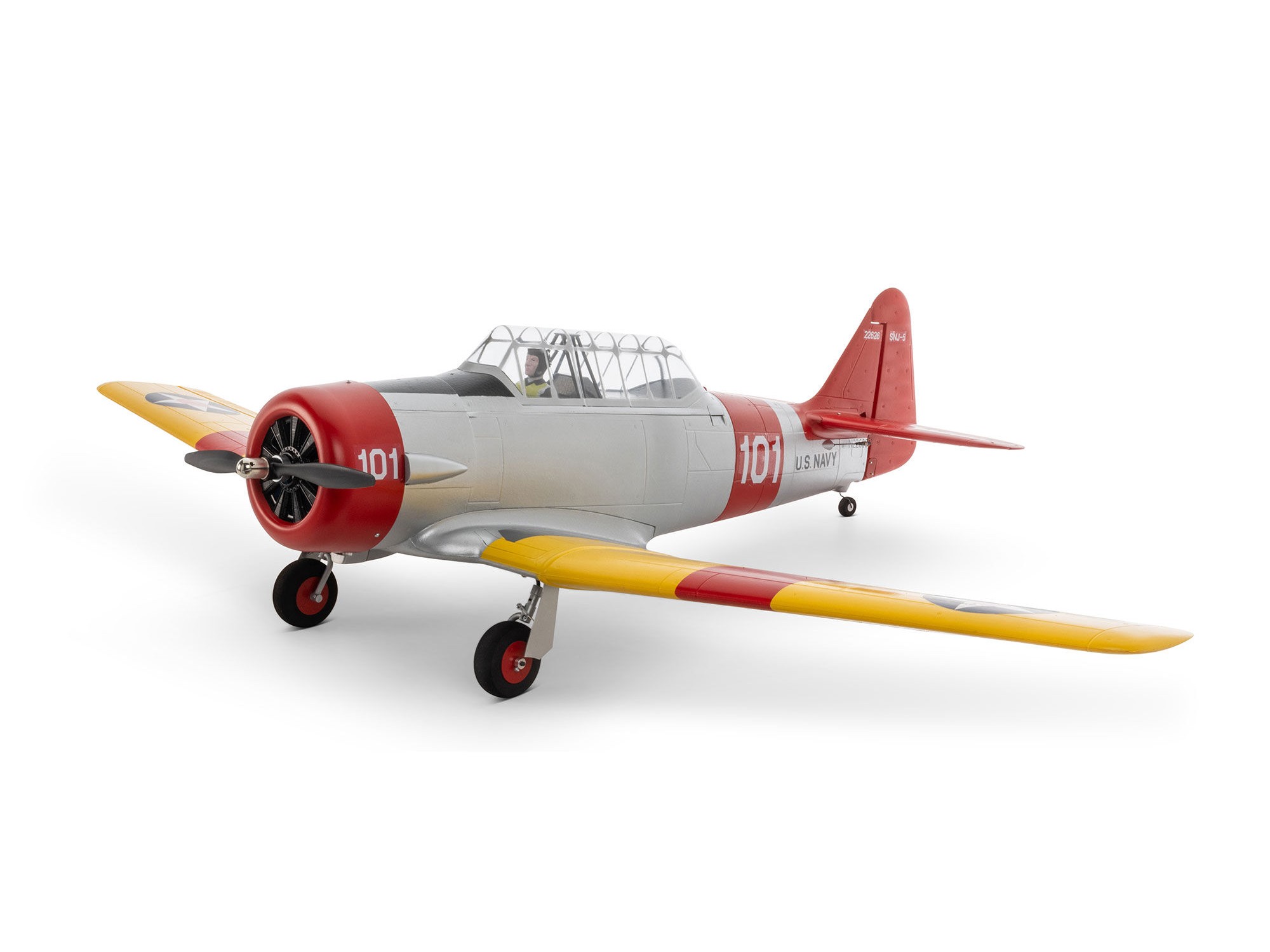 SNJ-5/AT-6 Texan 1.5m BNF Basic with AS3X+ and SAFE Select