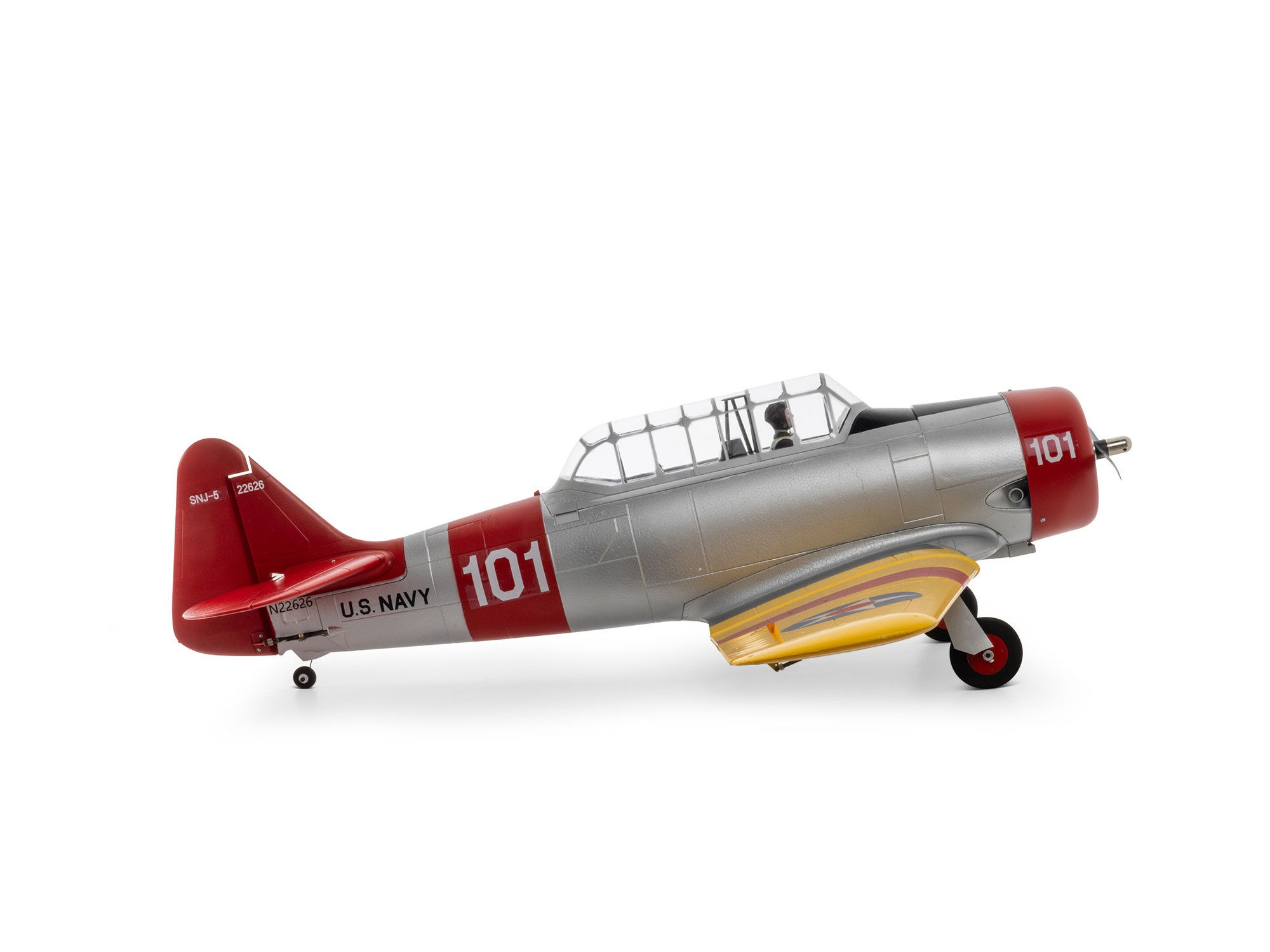 SNJ-5/AT-6 Texan 1.5m BNF Basic with AS3X+ and SAFE Select-5