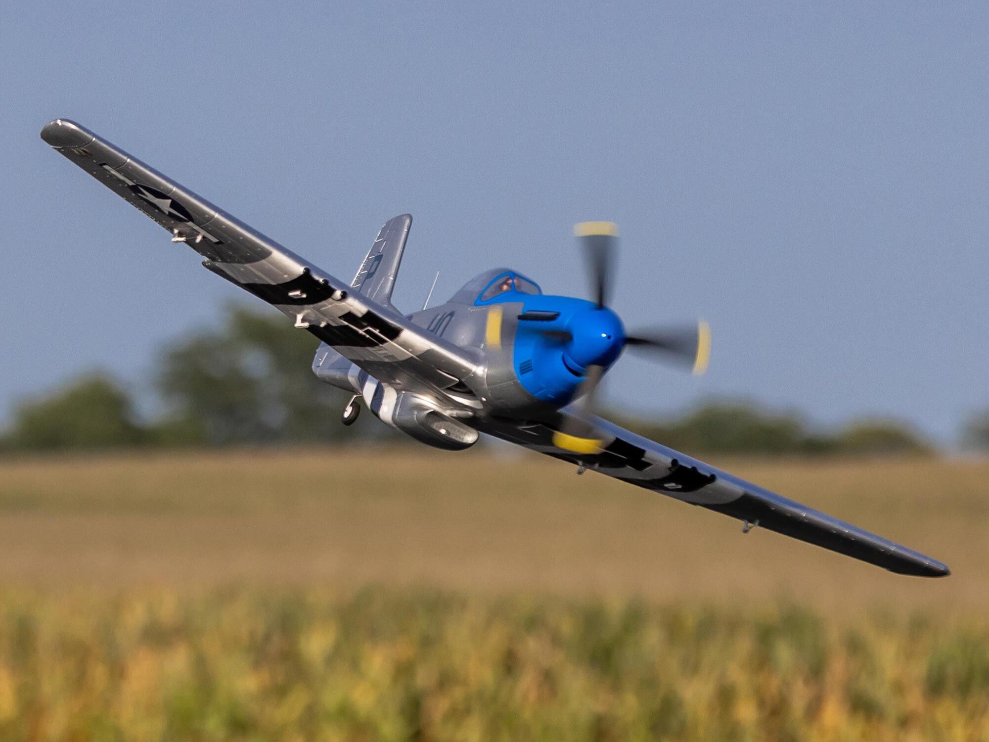 P-51D Mustang 1.2m PNP-12