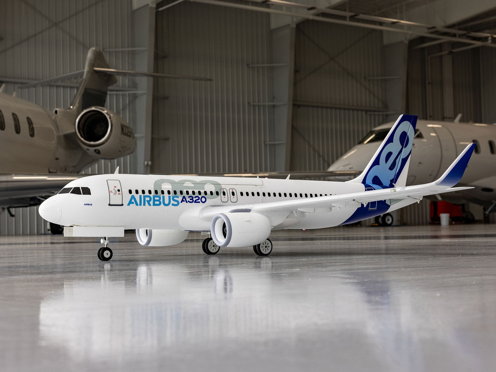 Airbus A320neo Twin 64mm EDF PNP-25