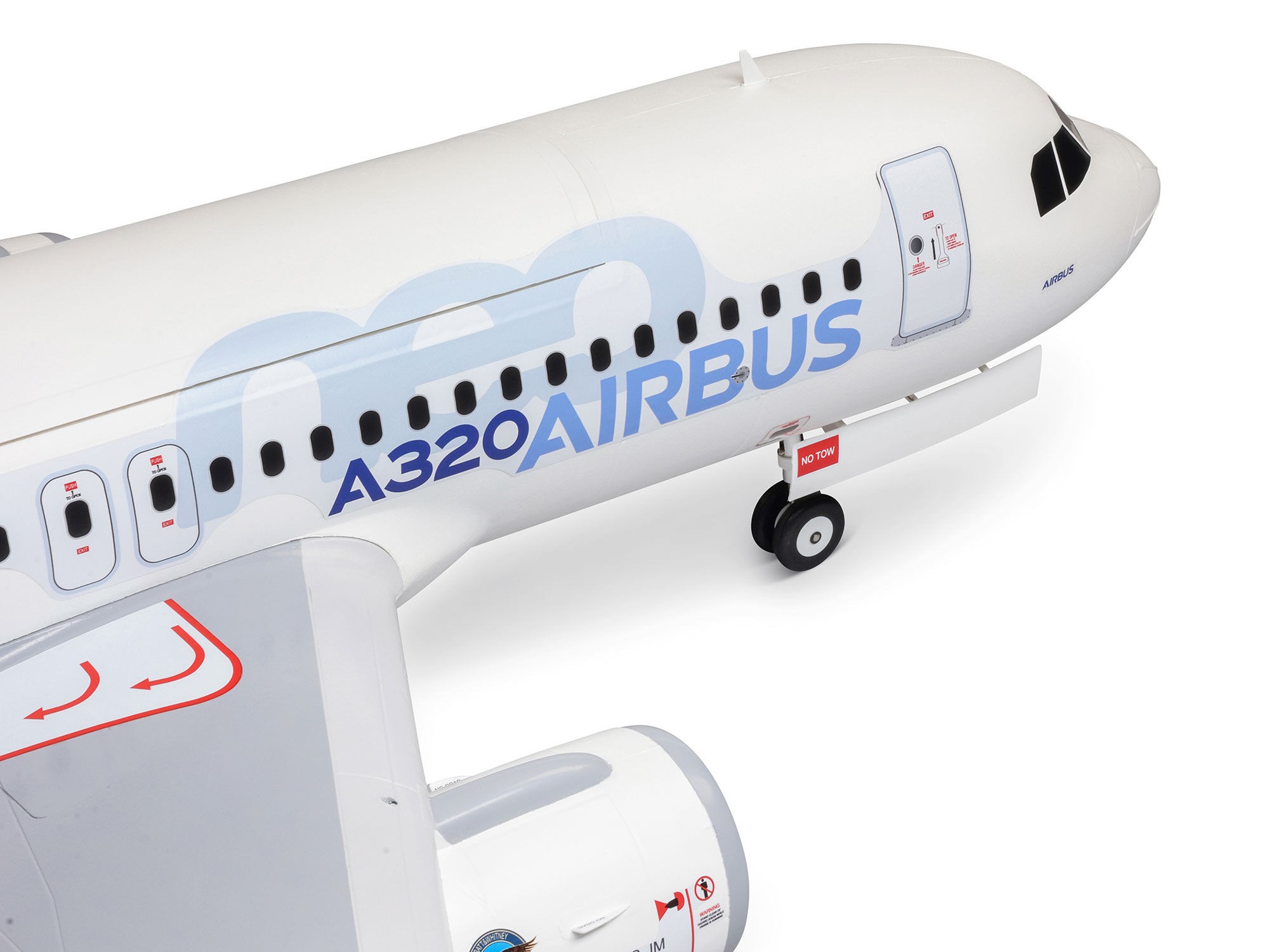 Airbus A320neo Twin 64mm EDF BNF Basic w/AS3X+ SAFE-11