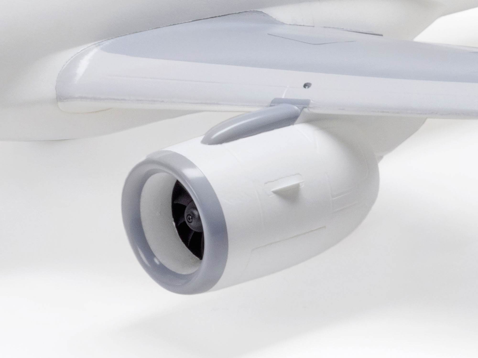 Airbus A320neo Twin 64mm EDF BNF Basic w/AS3X+ SAFE White-6