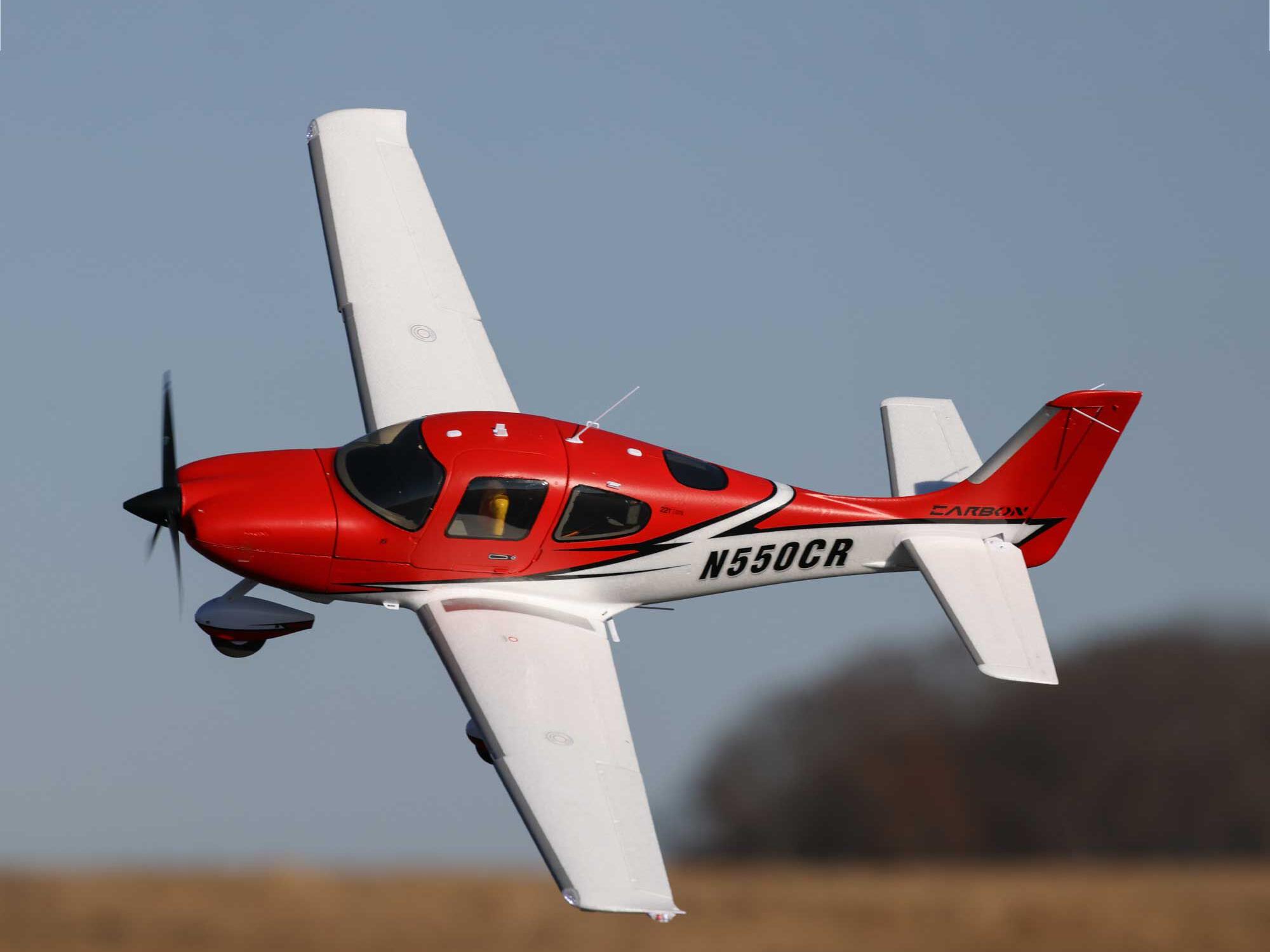 Cirrus SR22T 1.5m BNF Basic with Smart, AS3X and SAFE Select-22