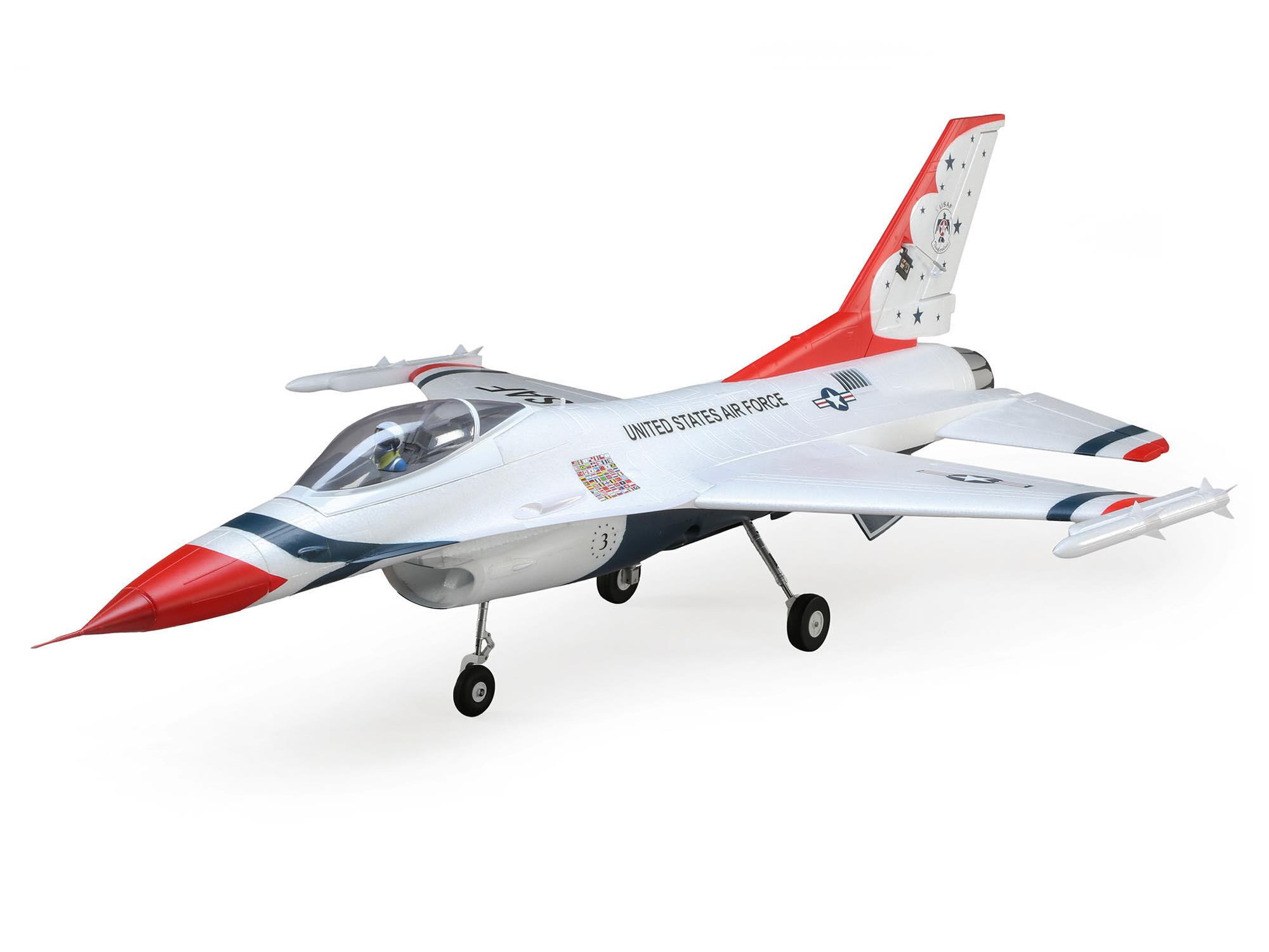 f-16-thunderbirds-70mm-edf-jet-bnf-basic-with-as3x-and-safe