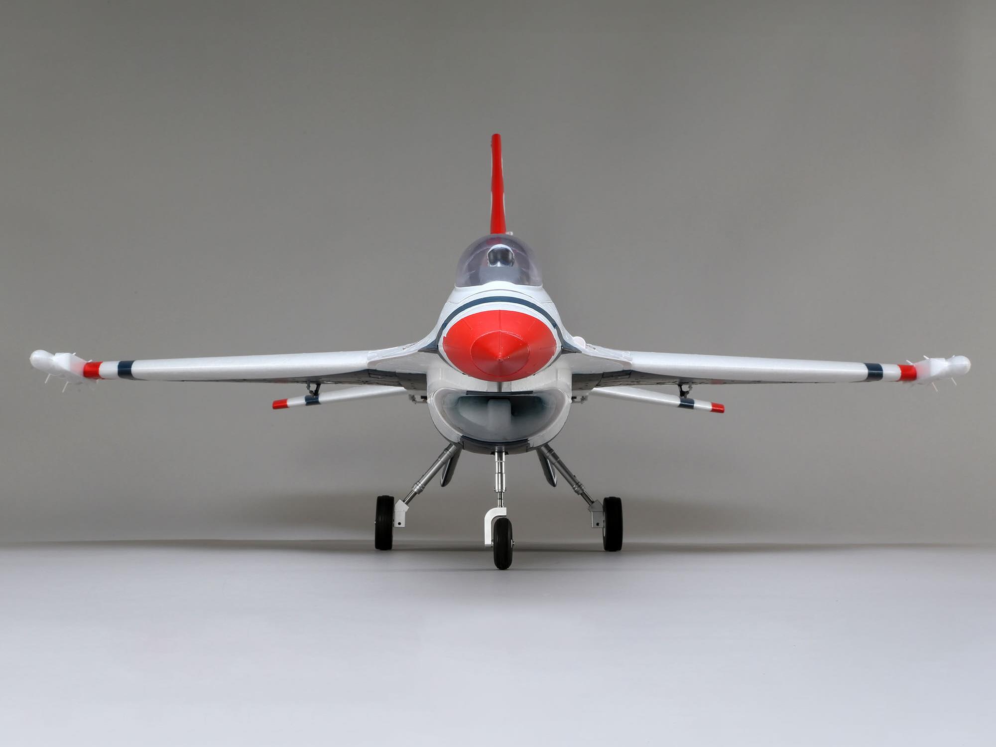 F-16 Thunderbirds 70mm EDF Jet BNF Basic with AS3X and SAFE-6