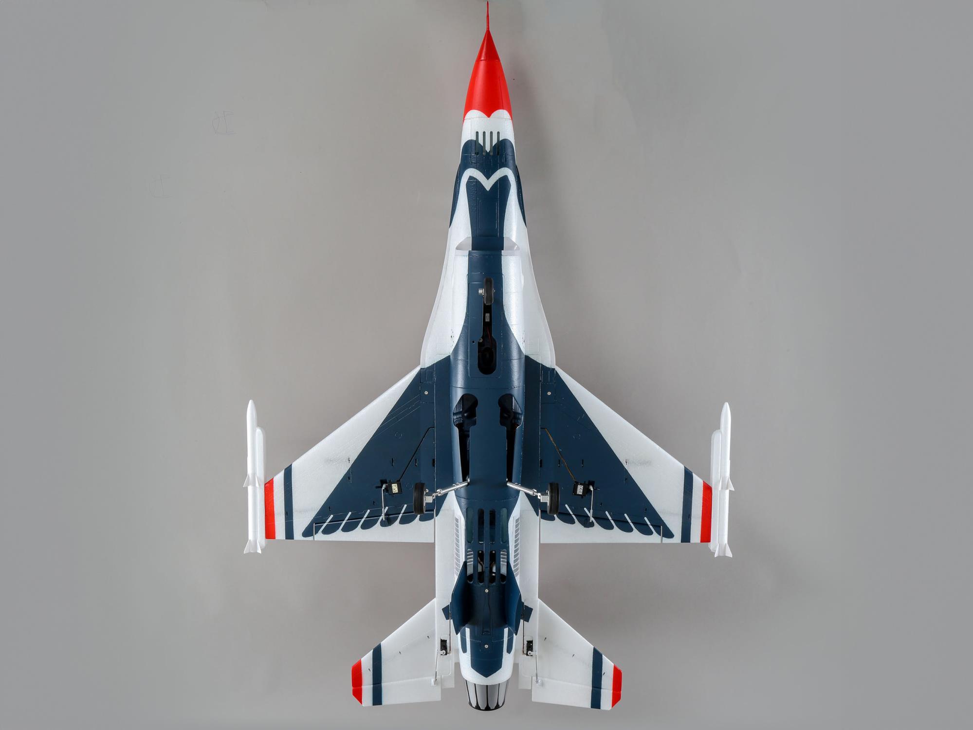 F-16 Thunderbirds 70mm EDF Jet BNF Basic with AS3X and SAFE-8