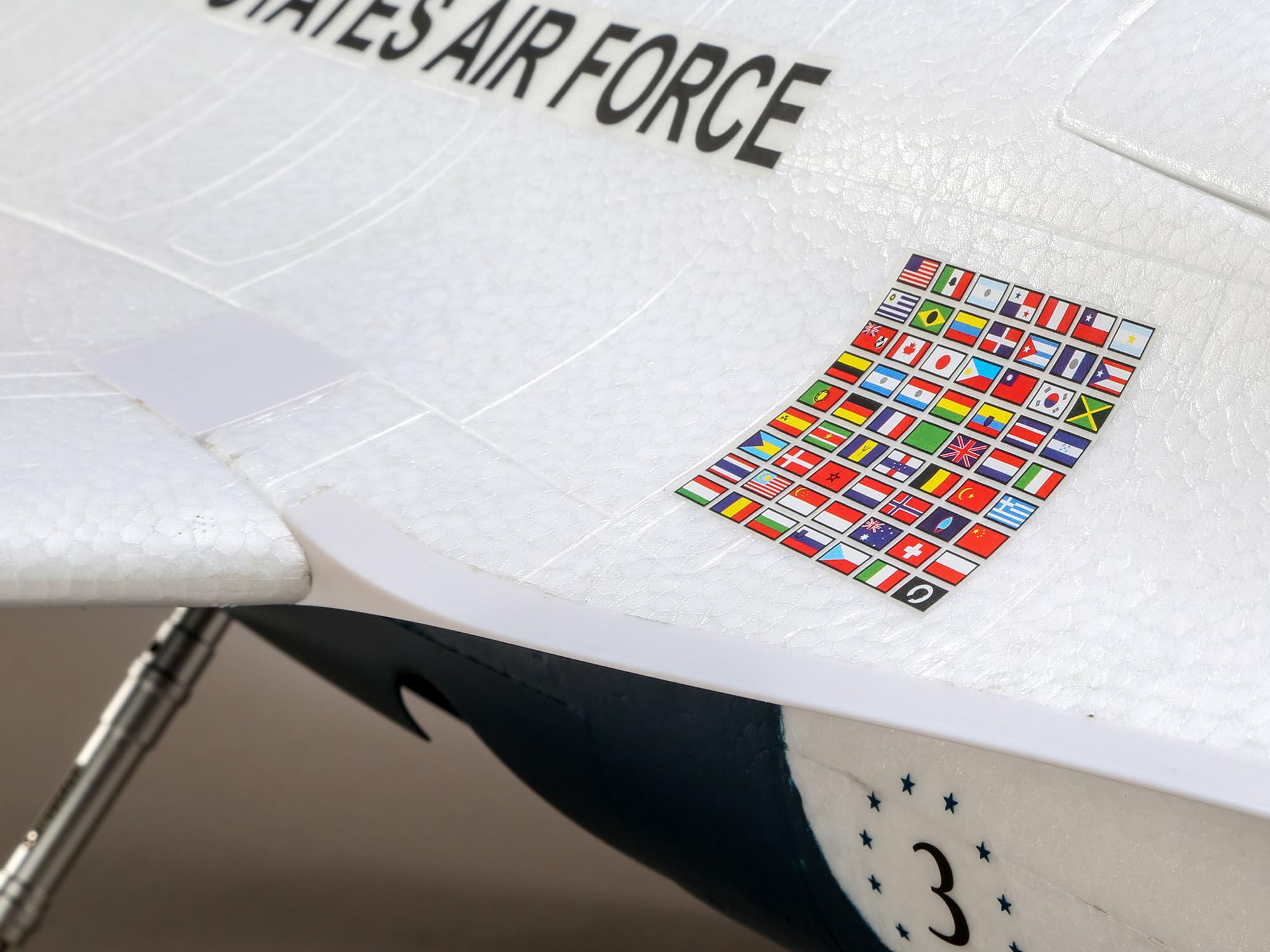 F-16 Thunderbirds 70mm EDF Jet BNF Basic with AS3X and SAFE-11