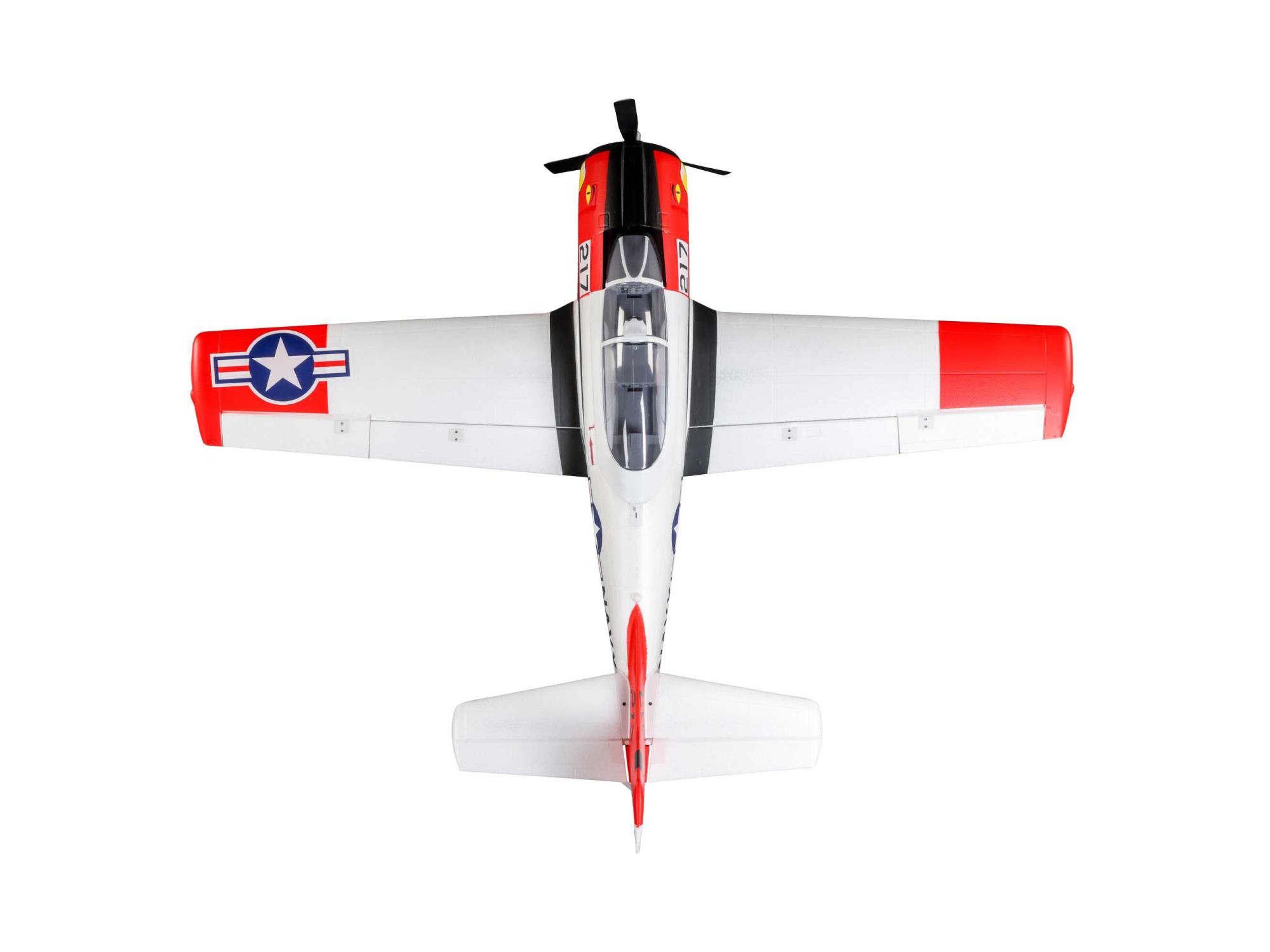T-28 Trojan 1.2m BNF Basic with Smart-11
