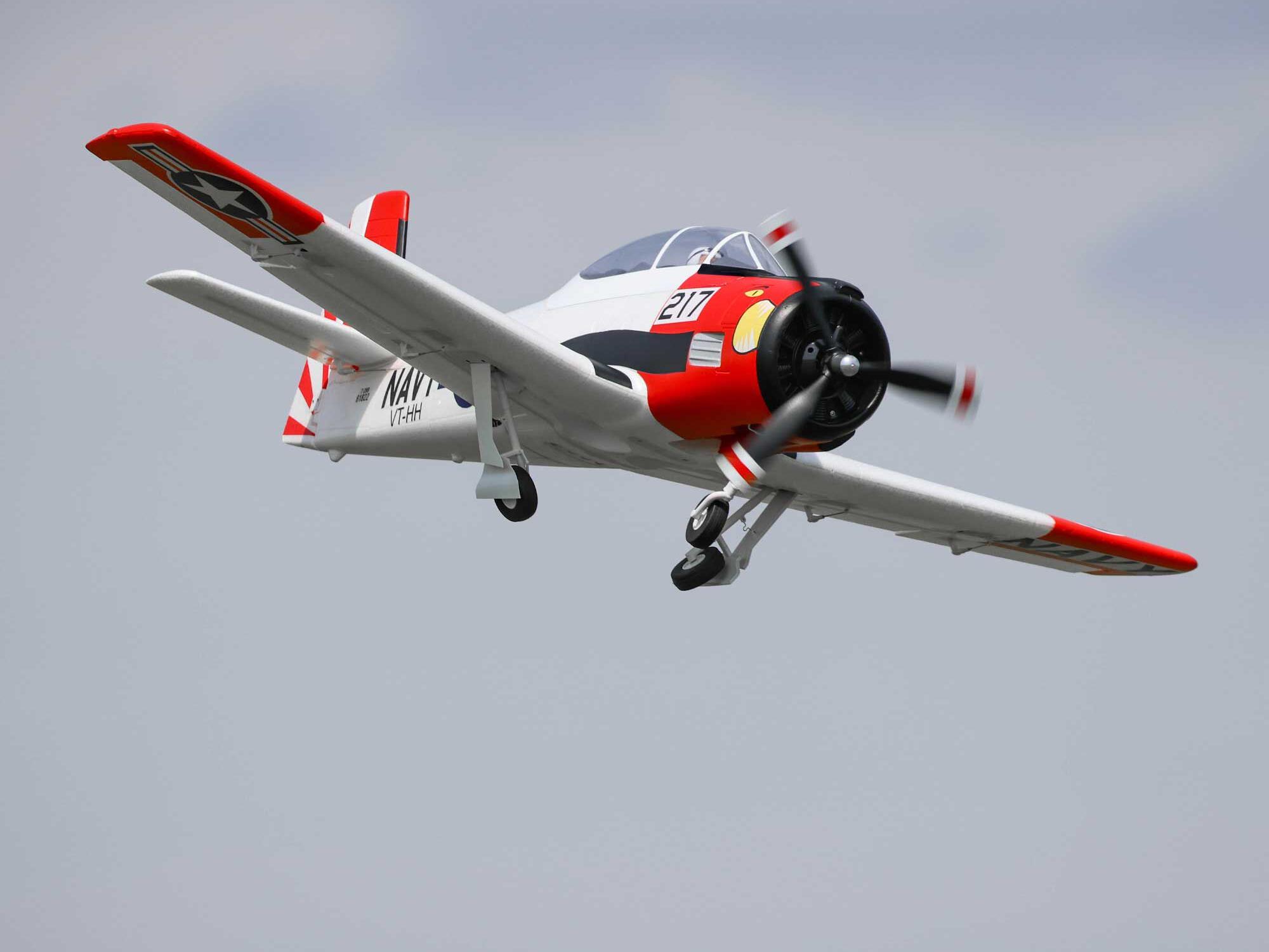 T-28 Trojan 1.2m BNF Basic with Smart-15