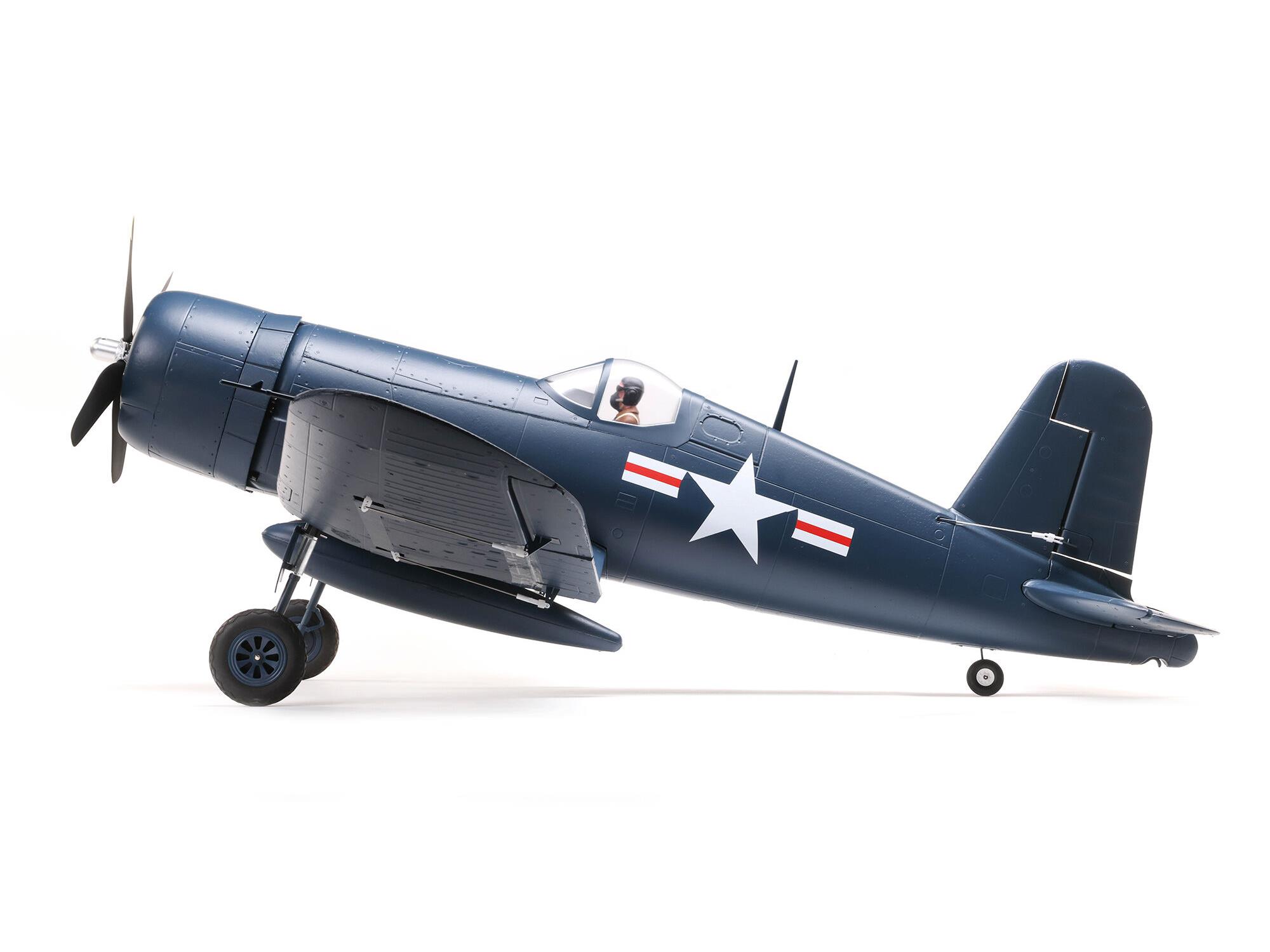 F4U-4 Corsair 1.2m BNF Basic with AS3X and SAFE Select-7