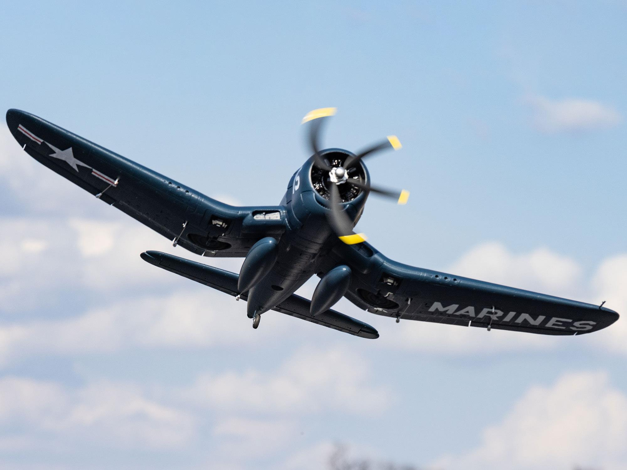 F4U-4 Corsair 1.2m BNF Basic with AS3X and SAFE Select-14