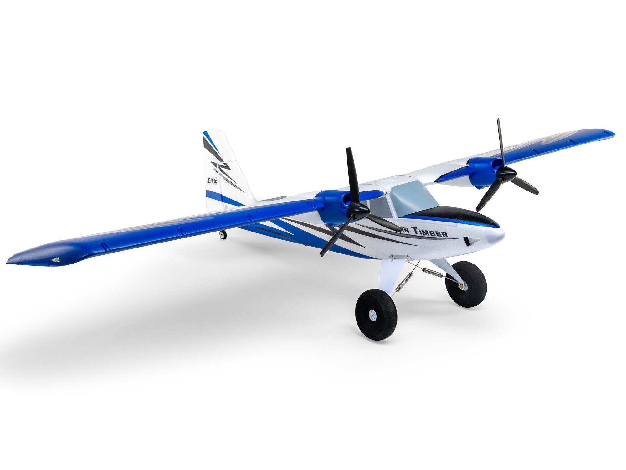 Twin Timber 1.6m BNF Basic with AS3X and SAFE Select-7