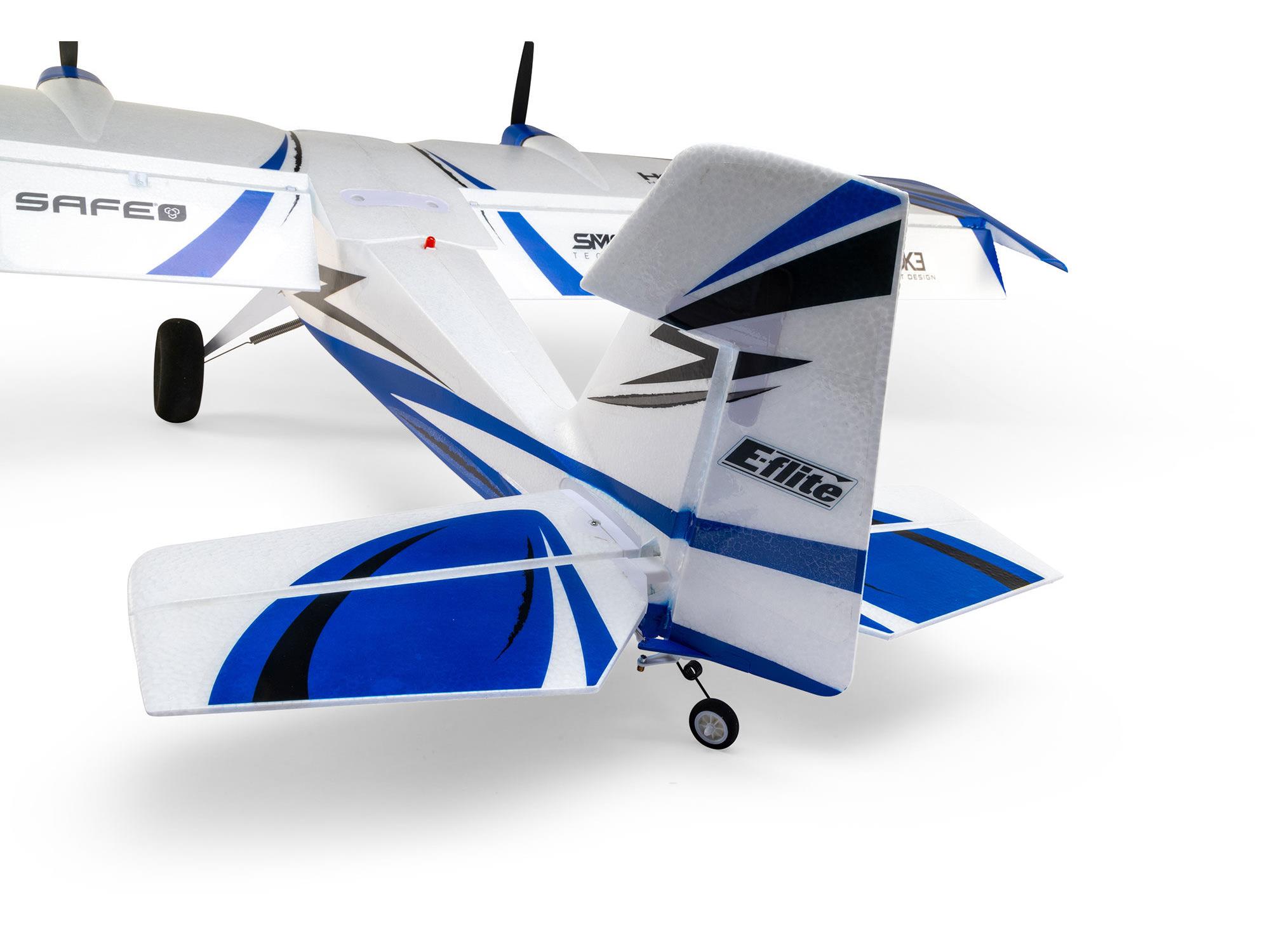 Twin Timber 1.6m BNF Basic with AS3X and SAFE Select-10