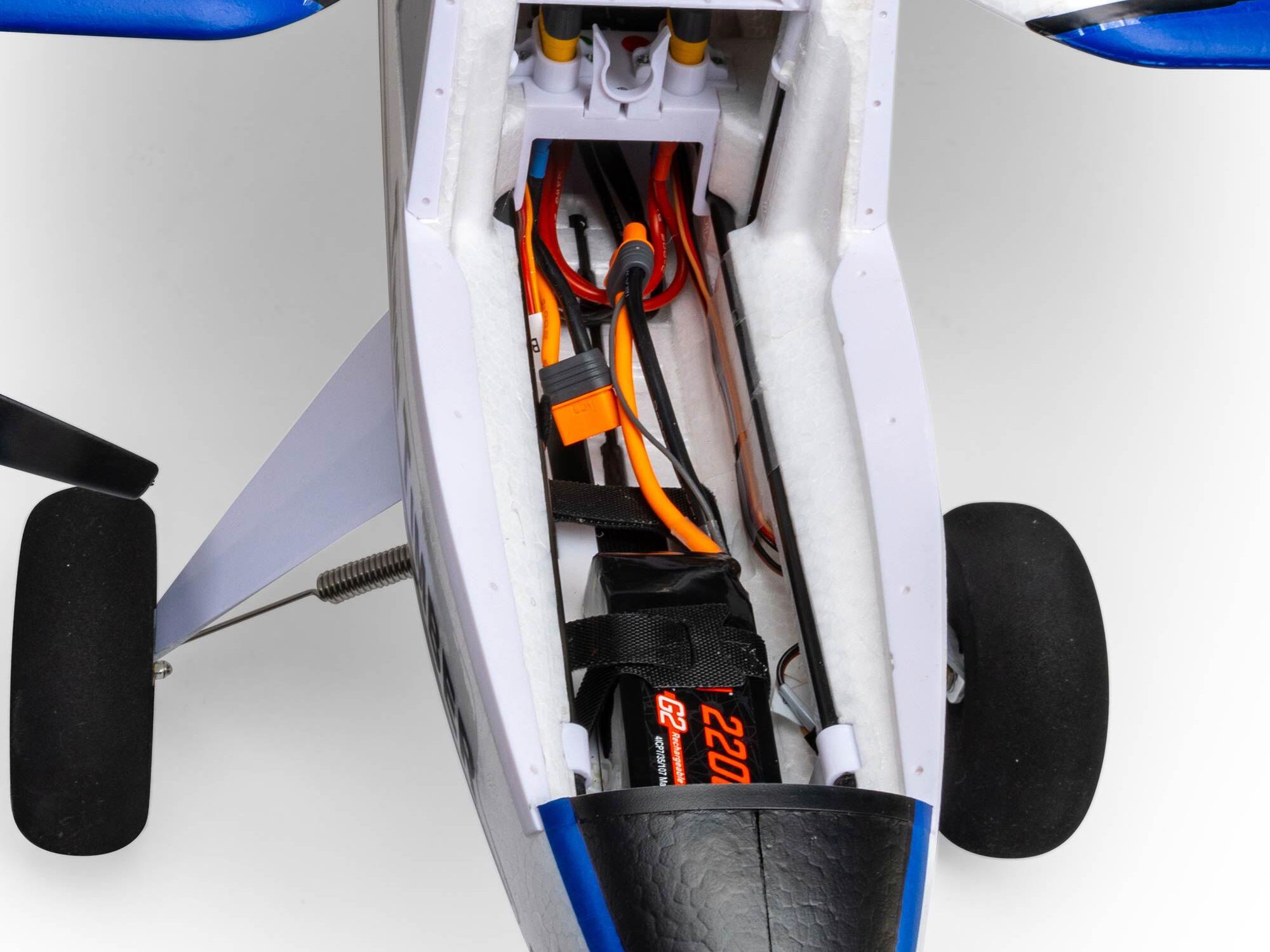 Twin Timber 1.6m BNF Basic with AS3X and SAFE Select-13