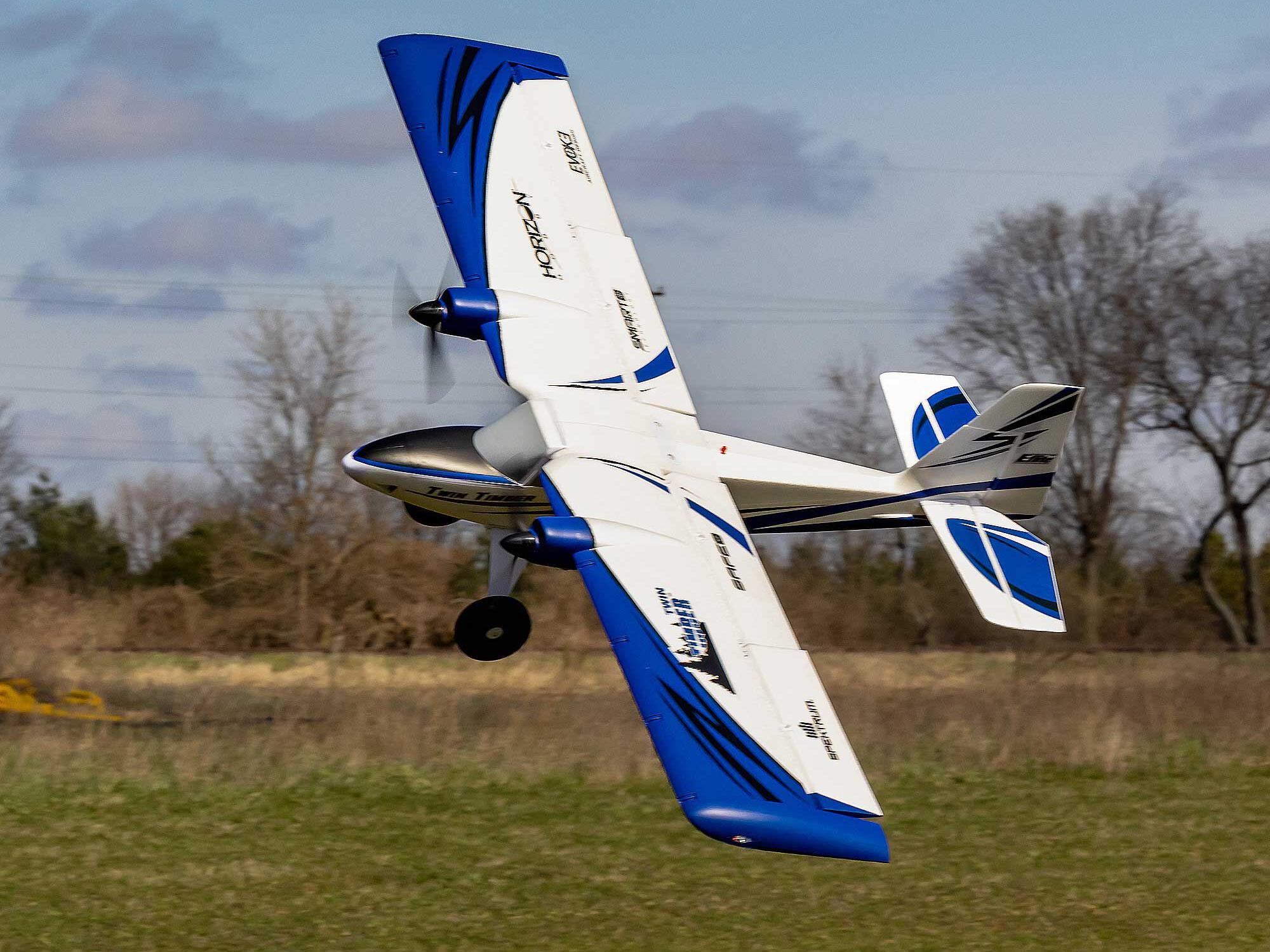 Twin Timber 1.6m BNF Basic with AS3X and SAFE Select-18