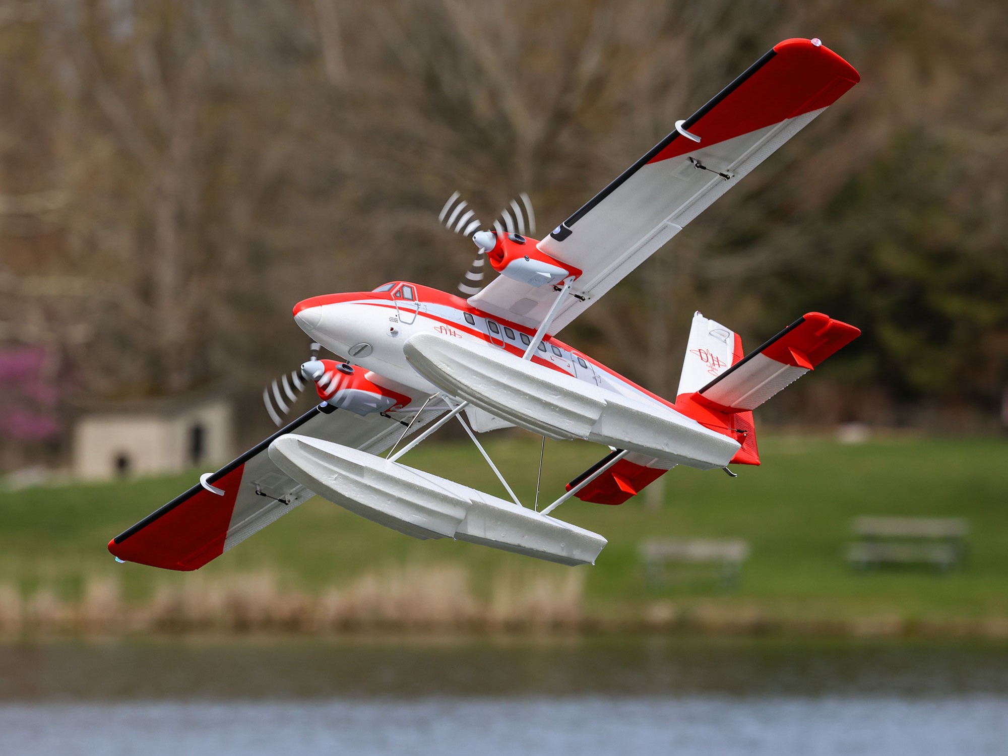 DHC-6 Twin Otter 1.4m BNF Basic with AS3X+ and SAFE Select-22