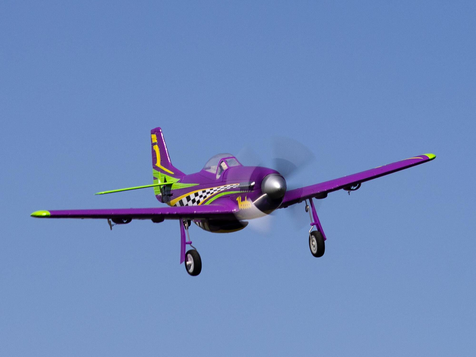 UMX P-51D Voodoo BNF Basic with AS3X and SAFE Select-10
