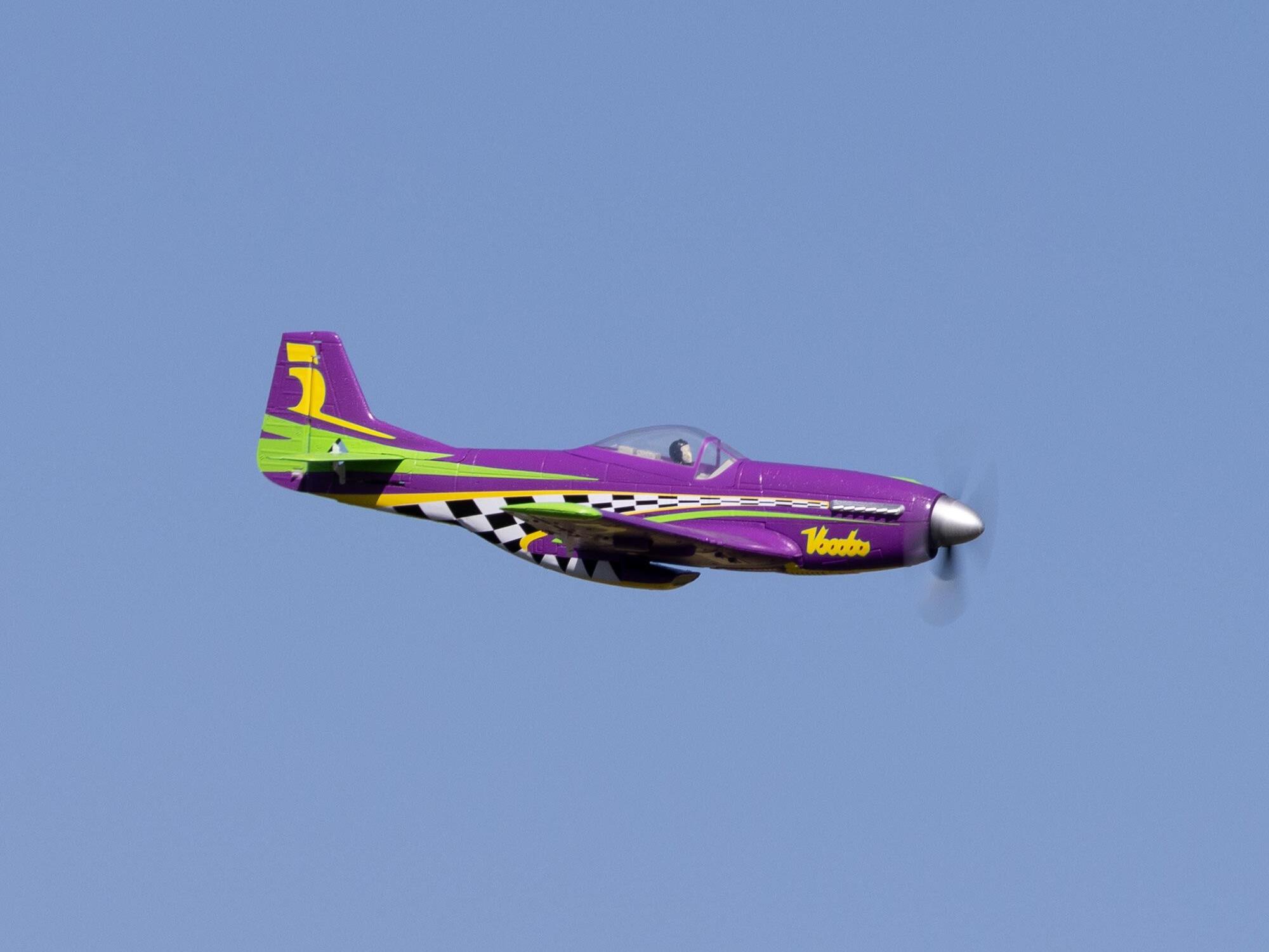 UMX P-51D Voodoo BNF Basic with AS3X and SAFE Select-12