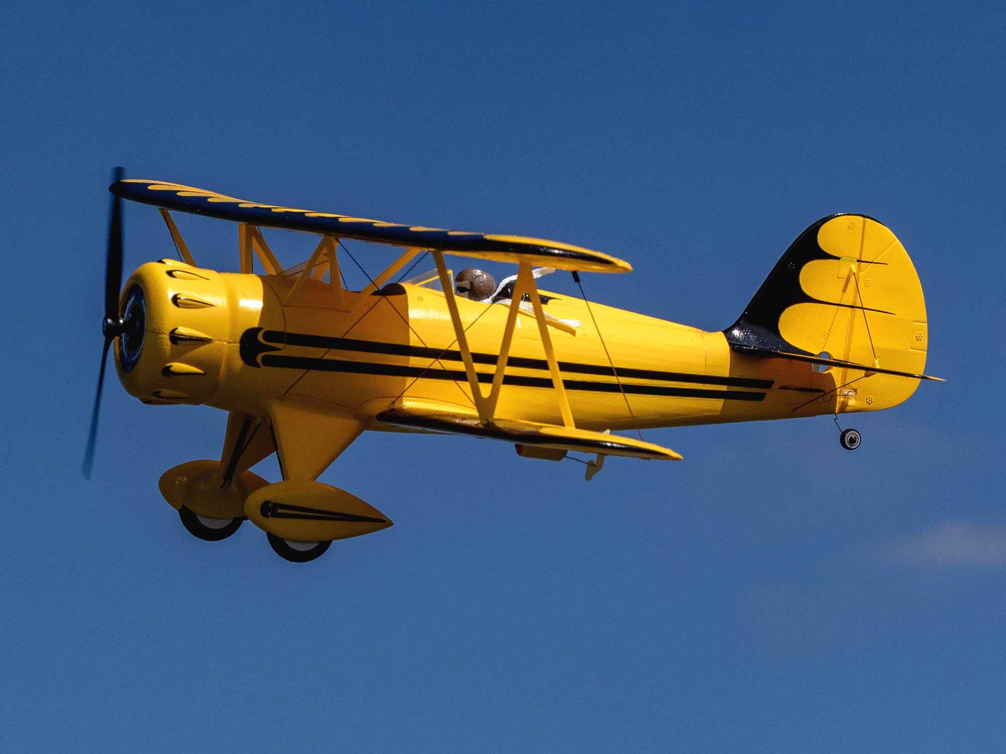 UMX WACO BNF Basic with AS3X and SAFE Select, Yellow-14