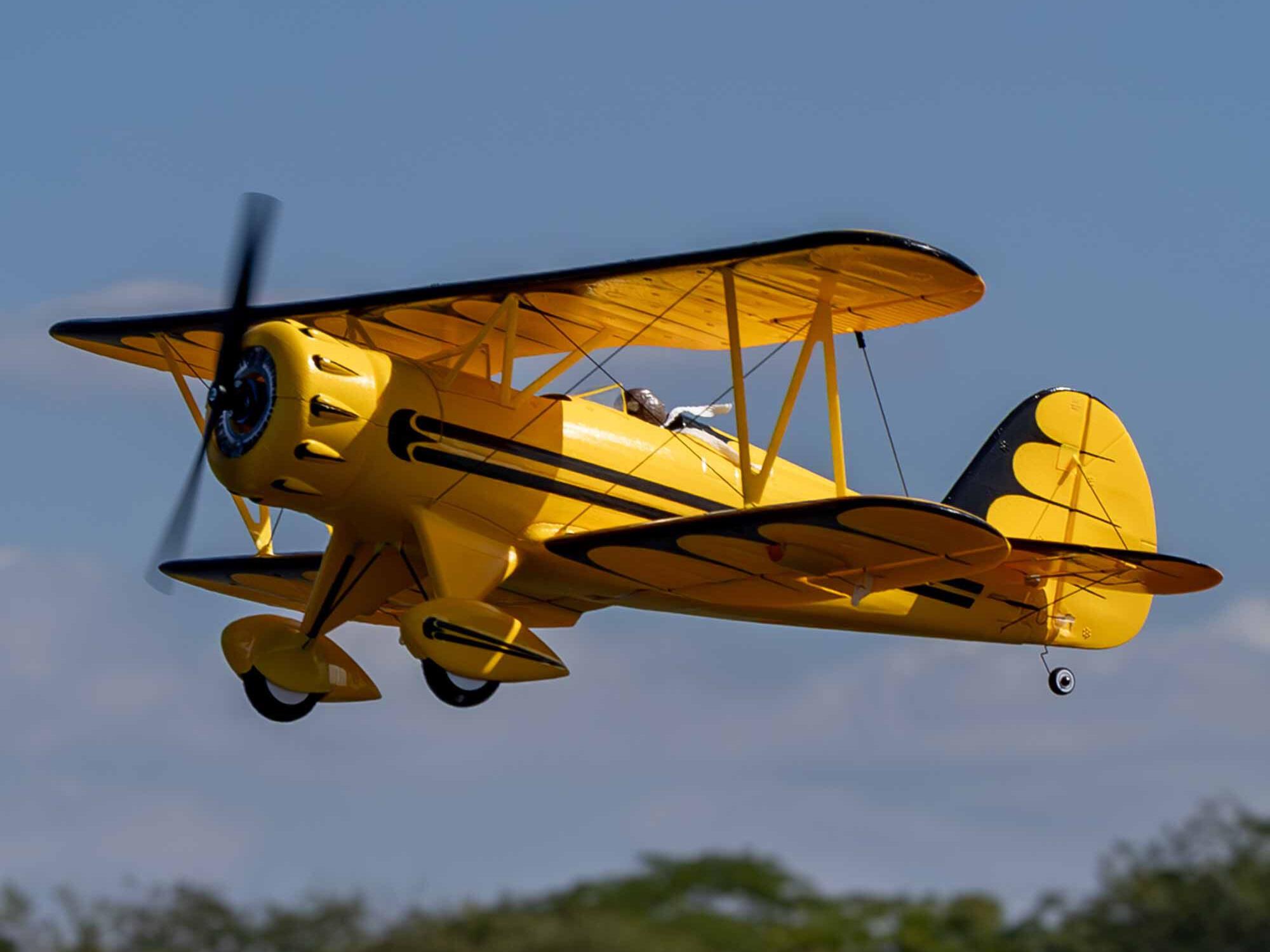 UMX WACO BNF Basic with AS3X and SAFE Select, Yellow-16