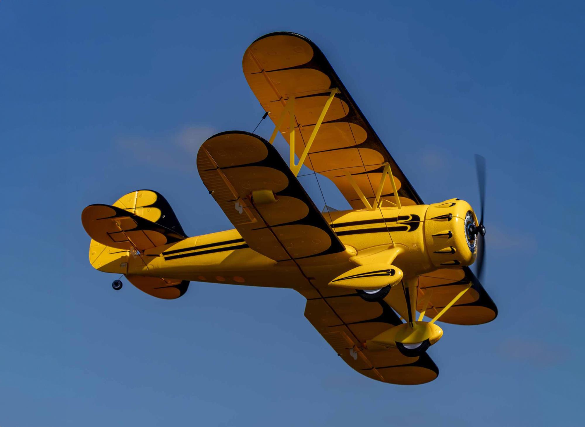 UMX WACO BNF Basic with AS3X and SAFE Select, Yellow-17