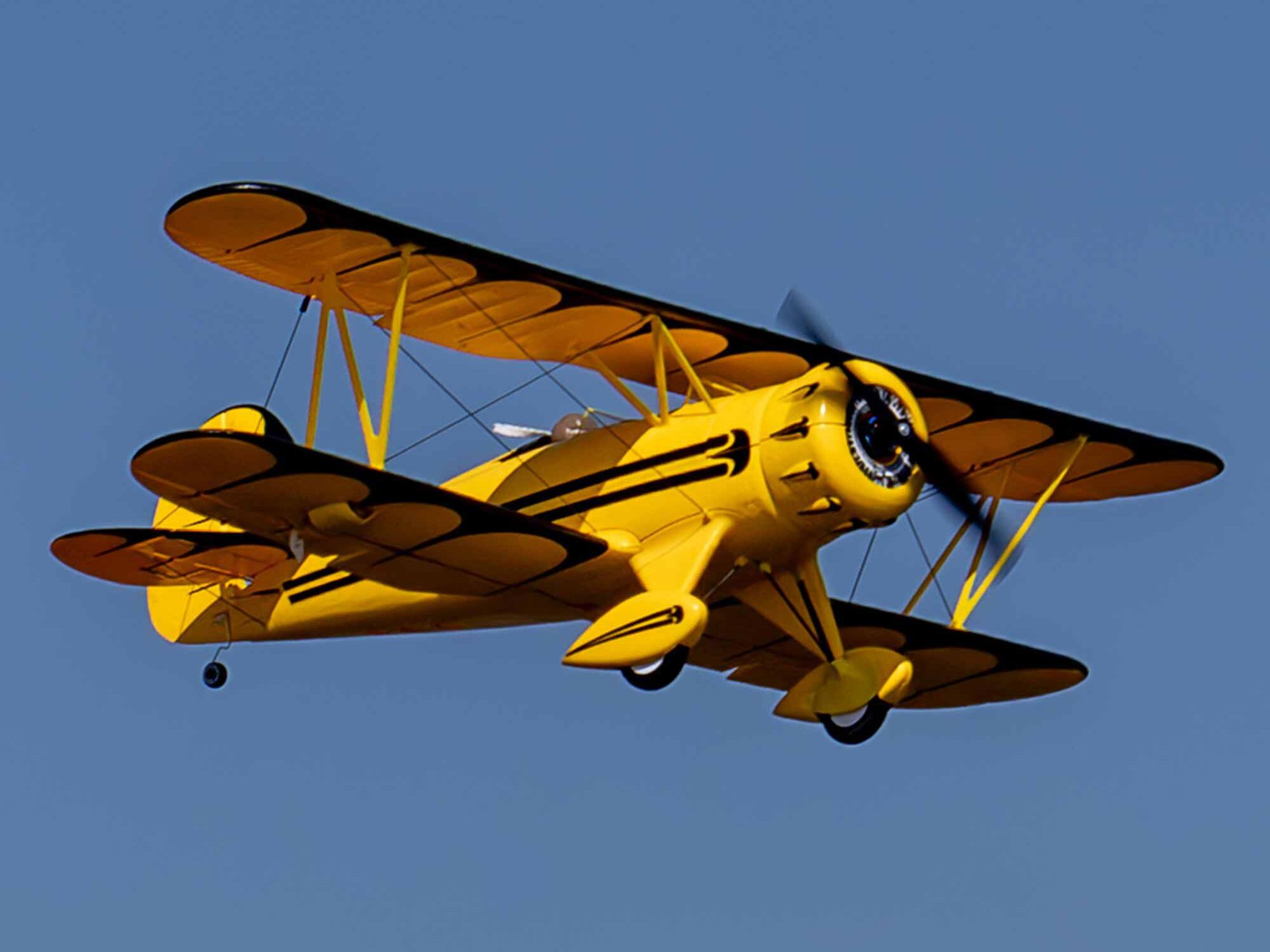 UMX WACO BNF Basic with AS3X and SAFE Select, Yellow-19