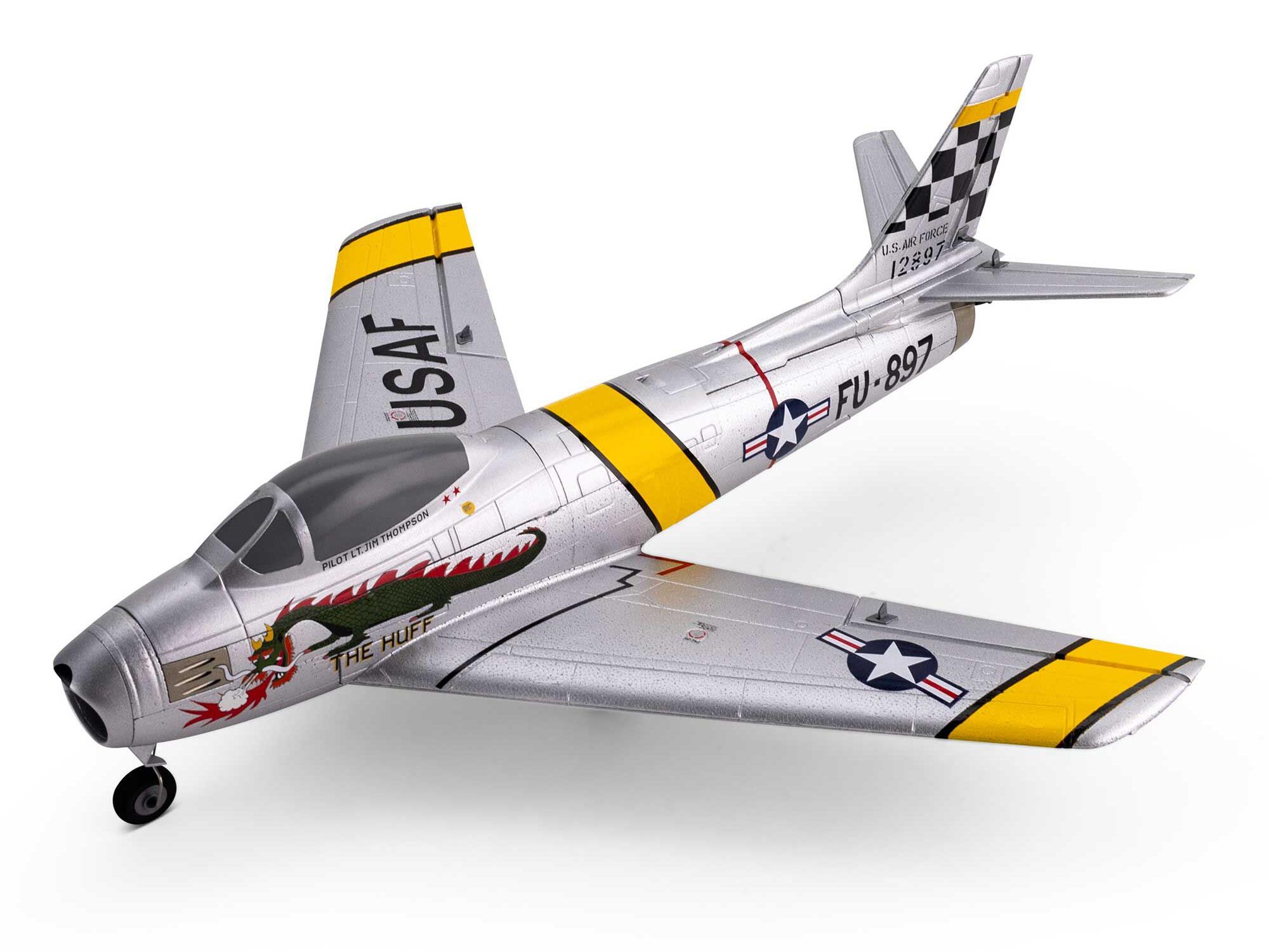 UMX F-86 Sabre 30mm EDF Jet BNF Basic with AS3X and SAFE Sel-9