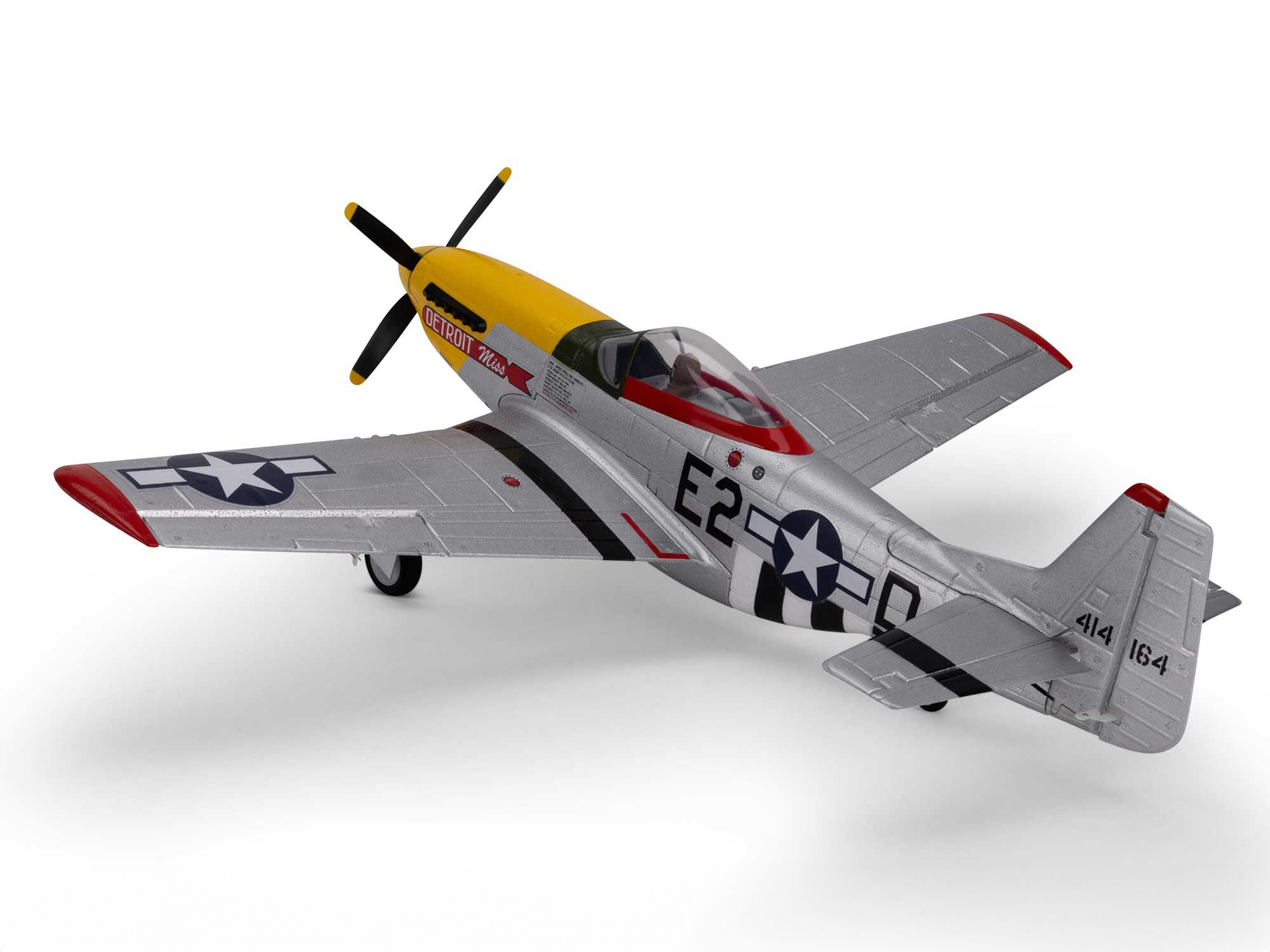 UMX P-51D Mustang "Detroit Miss" BNF Basic with AS3X and SAF-3