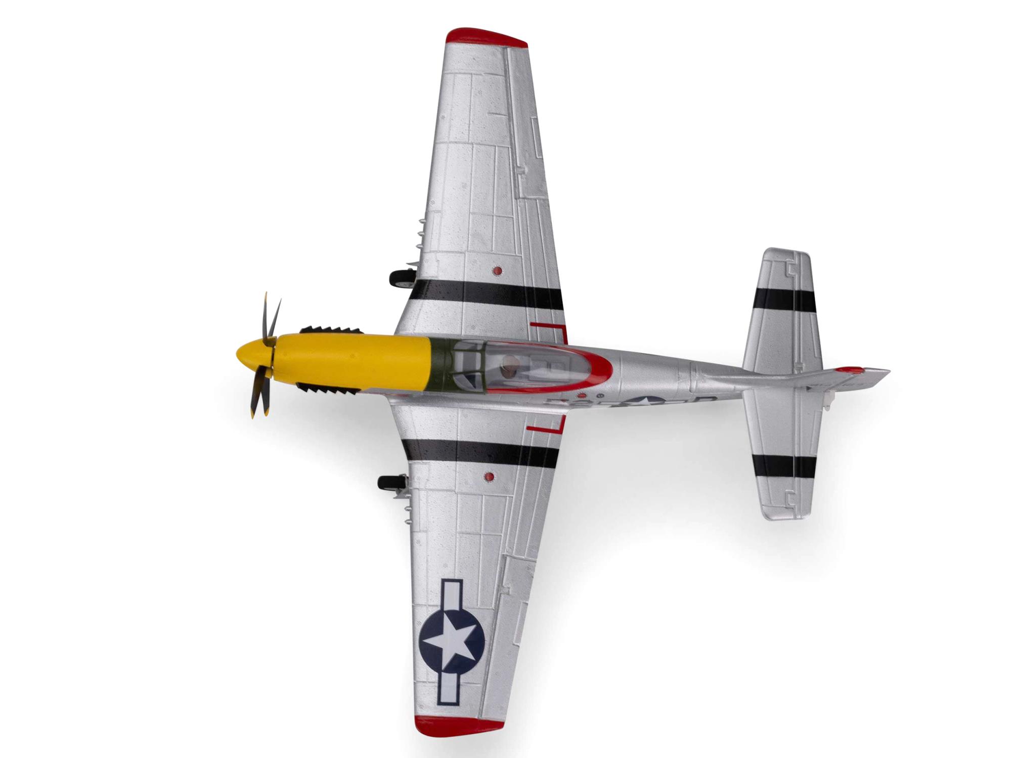 UMX P-51D Mustang "Detroit Miss" BNF Basic with AS3X and SAF-14