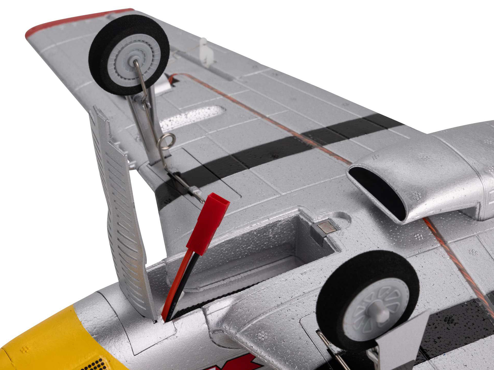 UMX P-51D Mustang "Detroit Miss" BNF Basic with AS3X and SAF-21