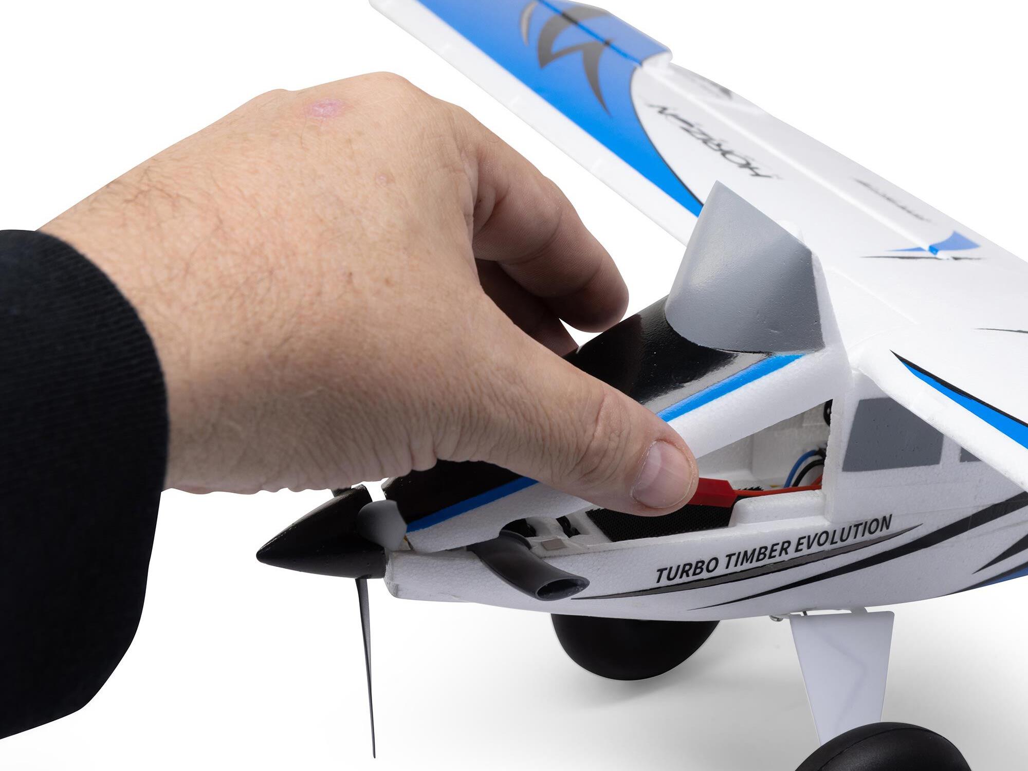 UMX Turbo Timber Evolution BNF Basic with AS3X and SAFE-11